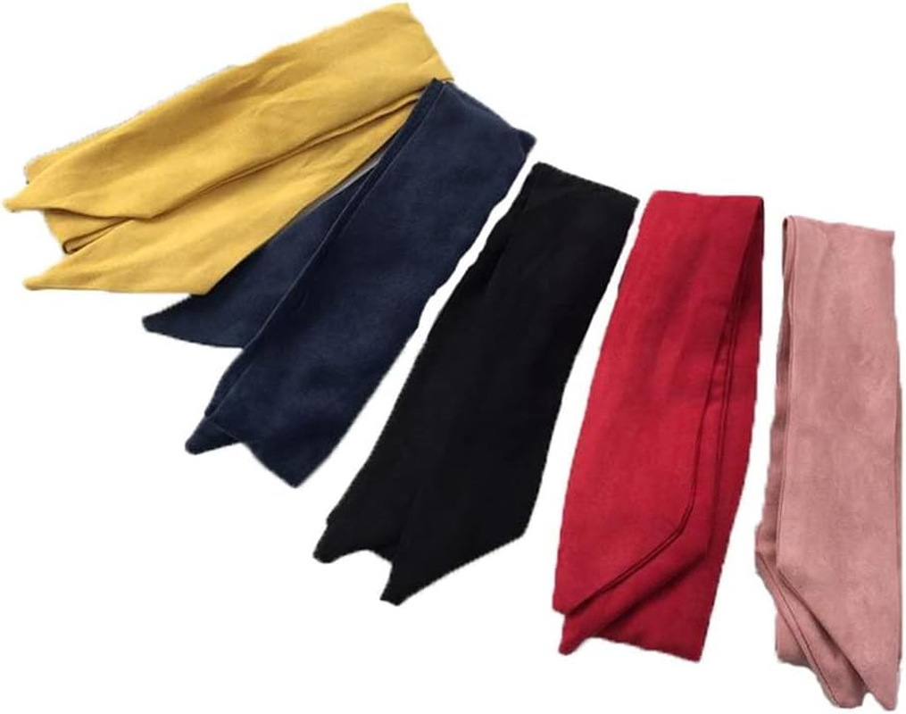 SHTGOI Bendable Headbands Vintage Headband Twist Bow Wired Headbands Iron Wire Rabbit Ears Headband Bow Hair Band Hair Accessories for Women Girls image number 3