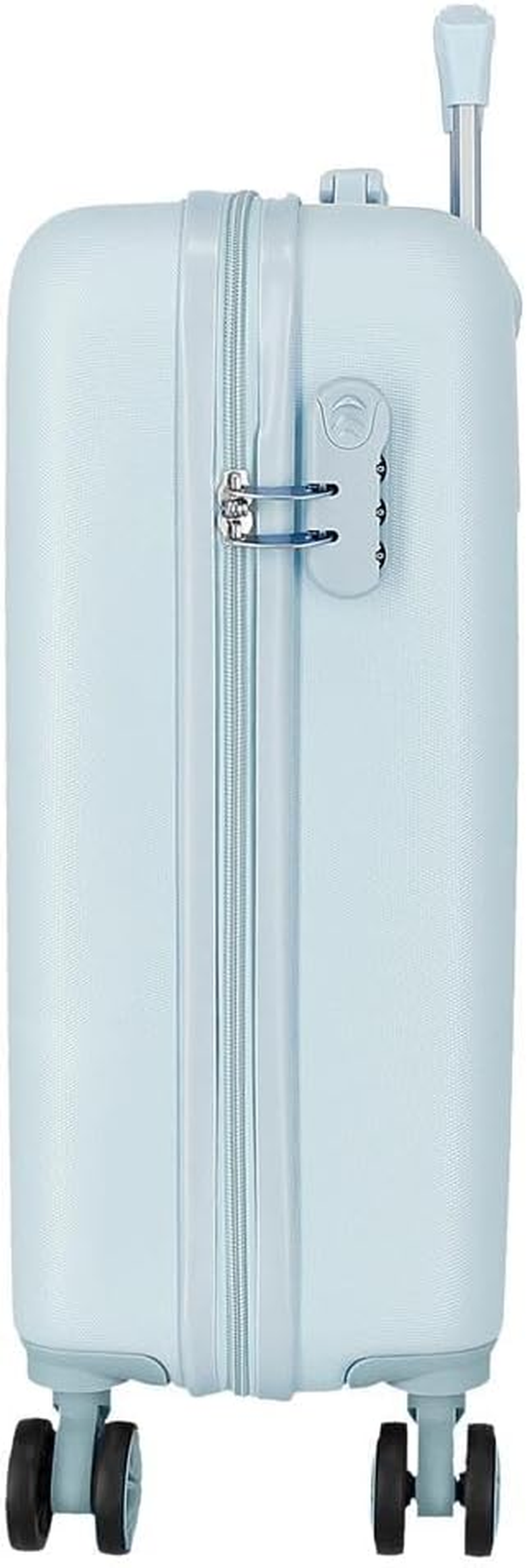 MOVOM Live Your Dreams Cabin Suitcase Blue 38 X 55 X 20 Cm Hard ABS Combination Lock Side 35L 2 Kg 4 Double Wheels Luggage Hand Luggage image number 5