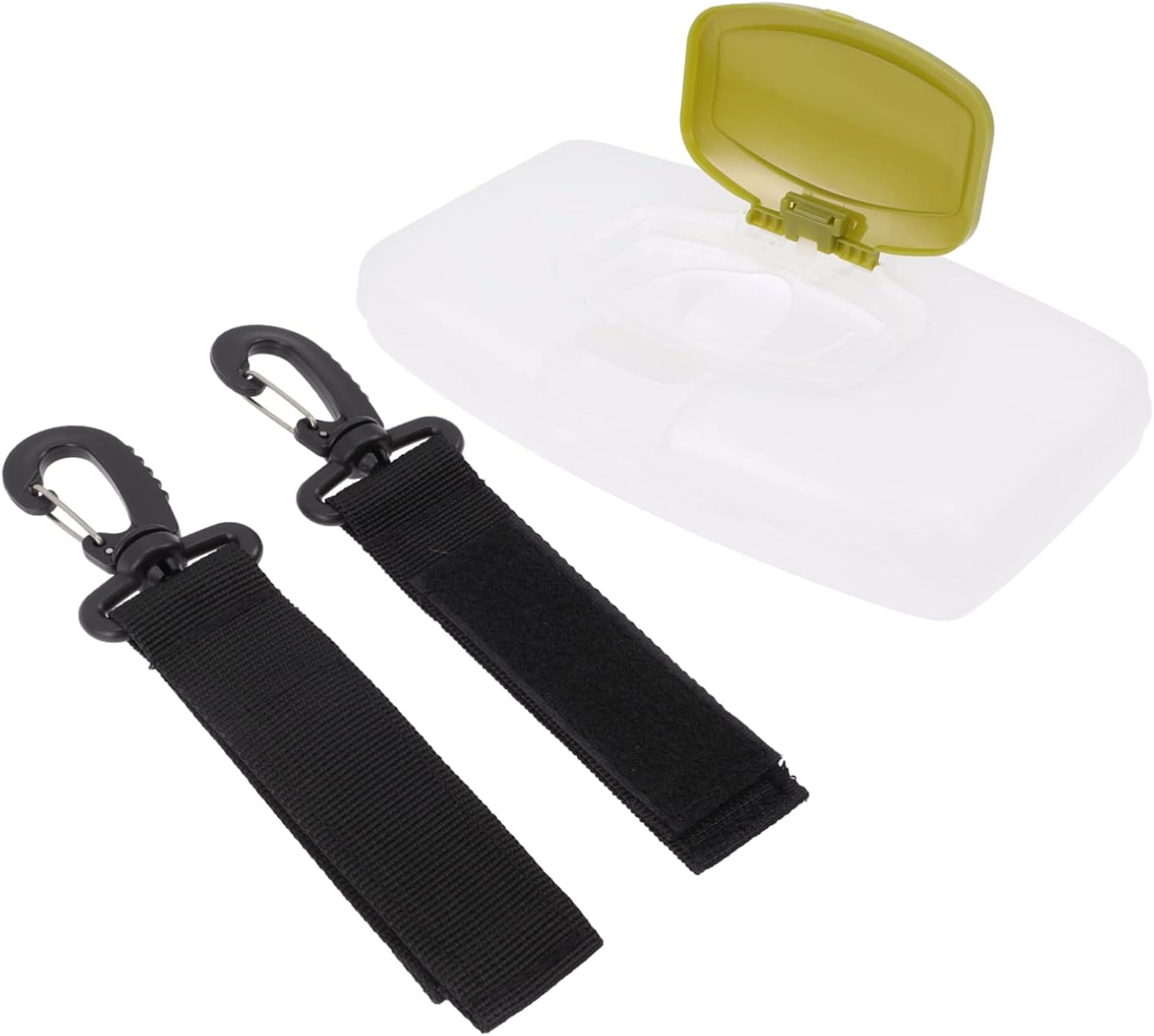 Abaodam Stroller Hook Wet Wipes Box Wipes Dispenser for Diaper Bag Easy Access image number 6