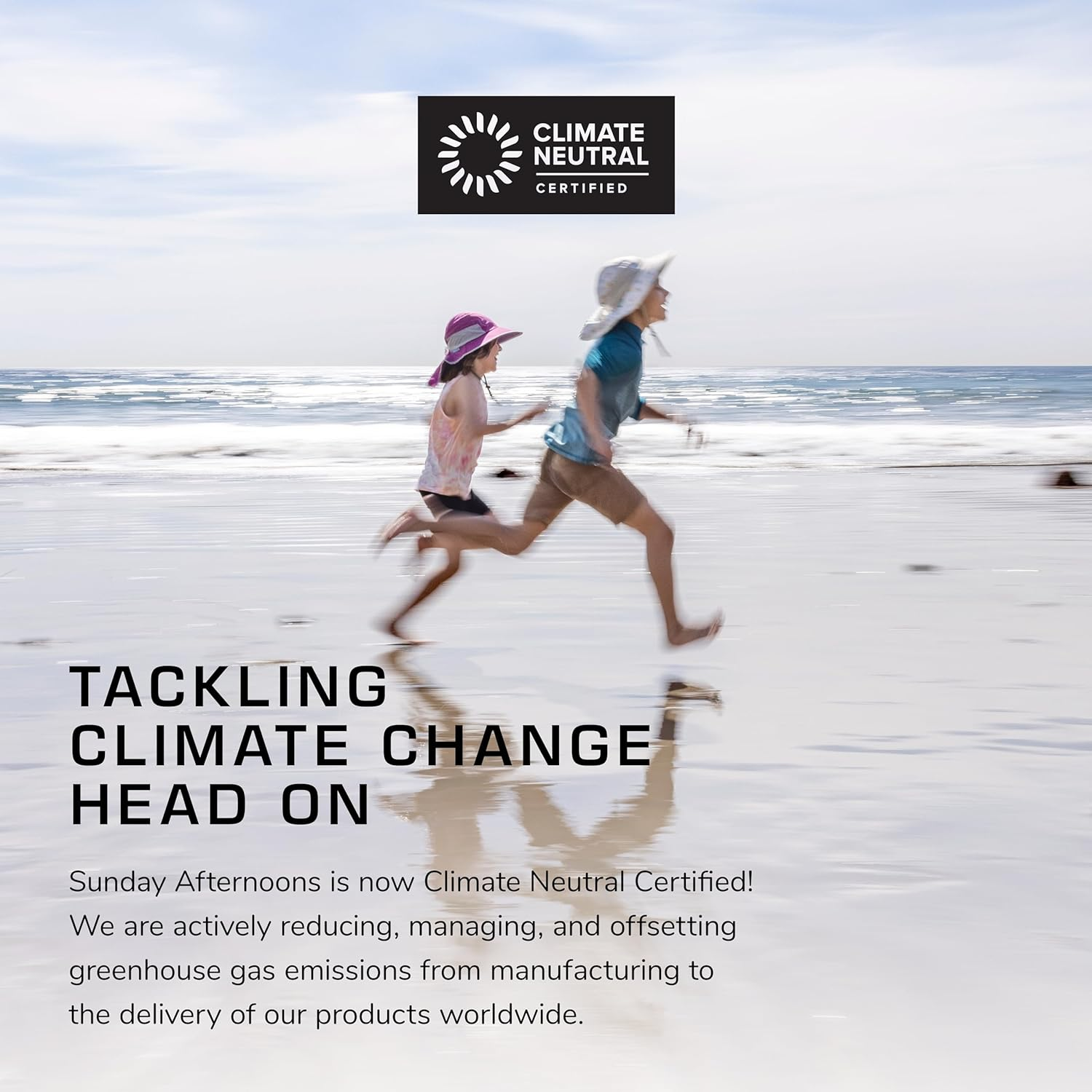 Sunday Afternoons Kids' Play Hat, Cream image number 1