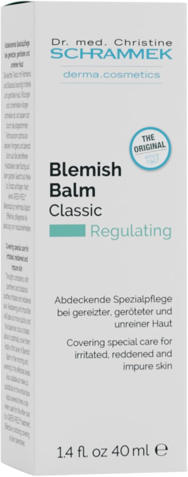 Schrammek Blemish Balm Classic (1.4 Fl Oz) - Covering Special Care for Irritated, Reddened & Impure Skin - the Original since 1967 - BB Cream - Tinted Face Moisturizer - Facial Skin Care - Dr image number 2