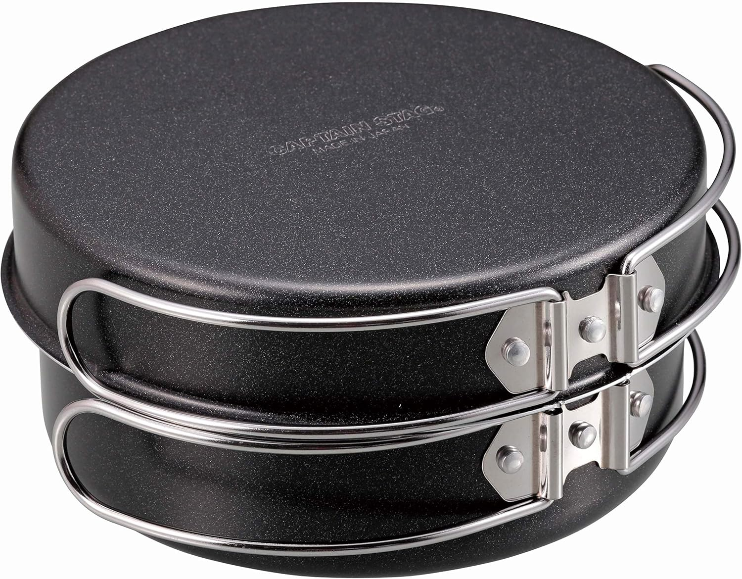 Captain Stag UY-7104 Cooker, Aluminum Mount, 5.5 Inches (14 Cm), Capacity 3.5 Gal (1.1 L), Storage Bag Included, Made in Japan, Tsubame Sanjo, Black image number 2