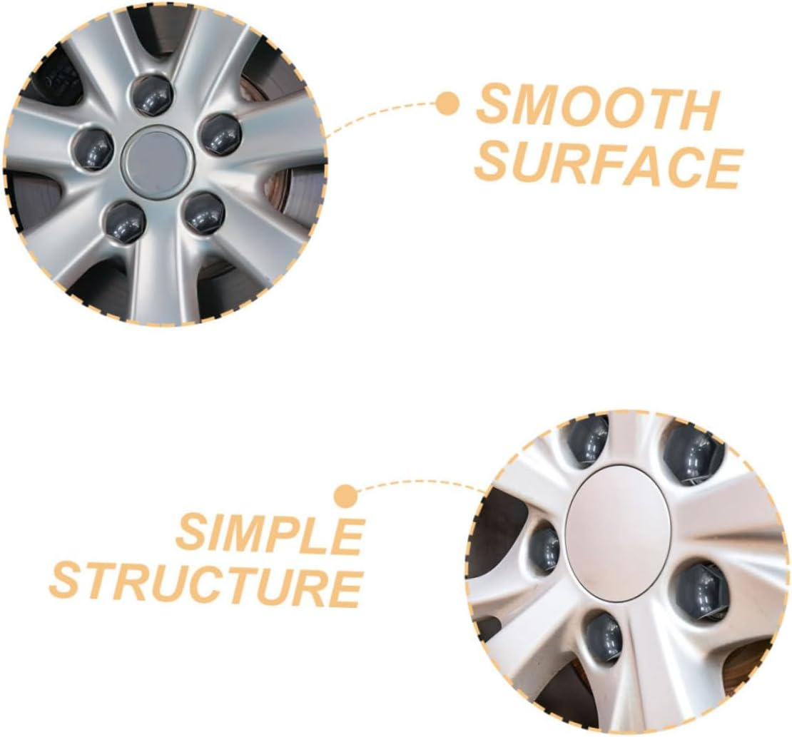 GLEAVI 40Pcs Car Wheel Nut Caps Tyre Accessories Wheel Nut Covers Fit Rim Bolts