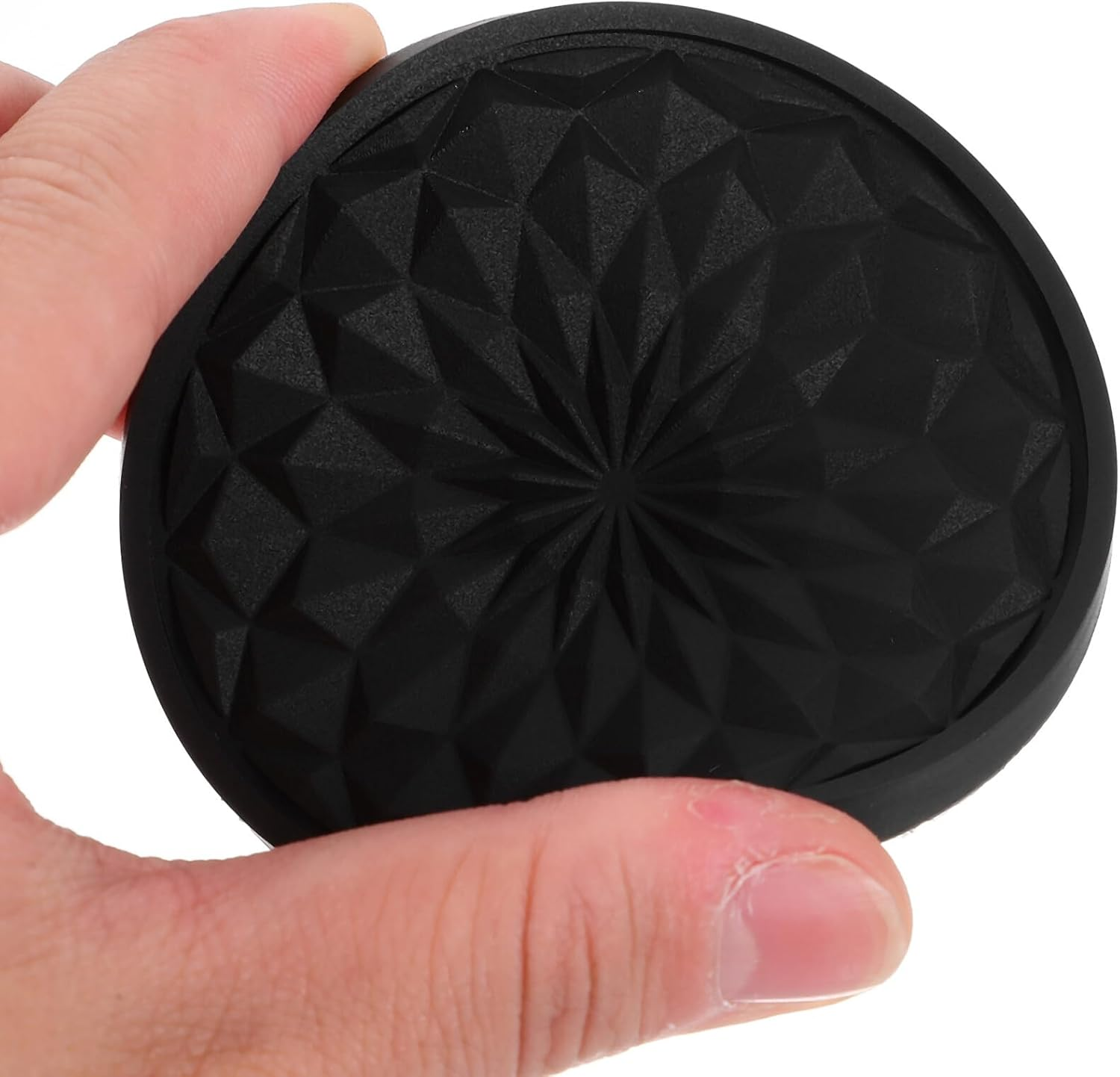 8Pcs Car Coasters Non Slip Design round Mug Mat Car Cup Holder Inserts Drink Holder Insert Interior Accessories for Travel Vehicle image number 1