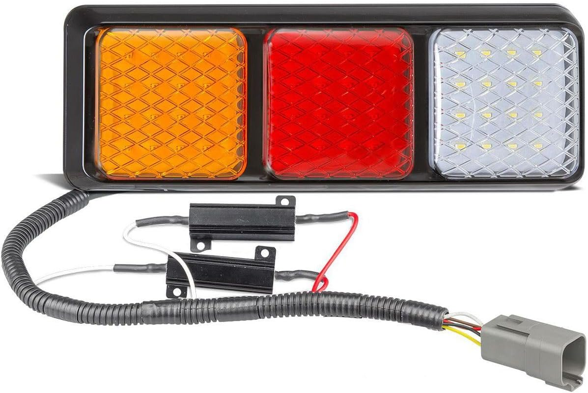 LED Autolamps 282 Series 12V LED Rear Combination Lamp with 2 X LR12 Batteries and 450 Mm Loom DT04 Connector image number 2