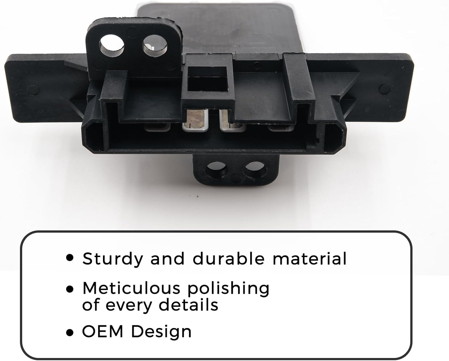 Blower Motor Heater Fan Resistor Compatible with Pulsar N15 Navara D22 W/O Climate image number 5