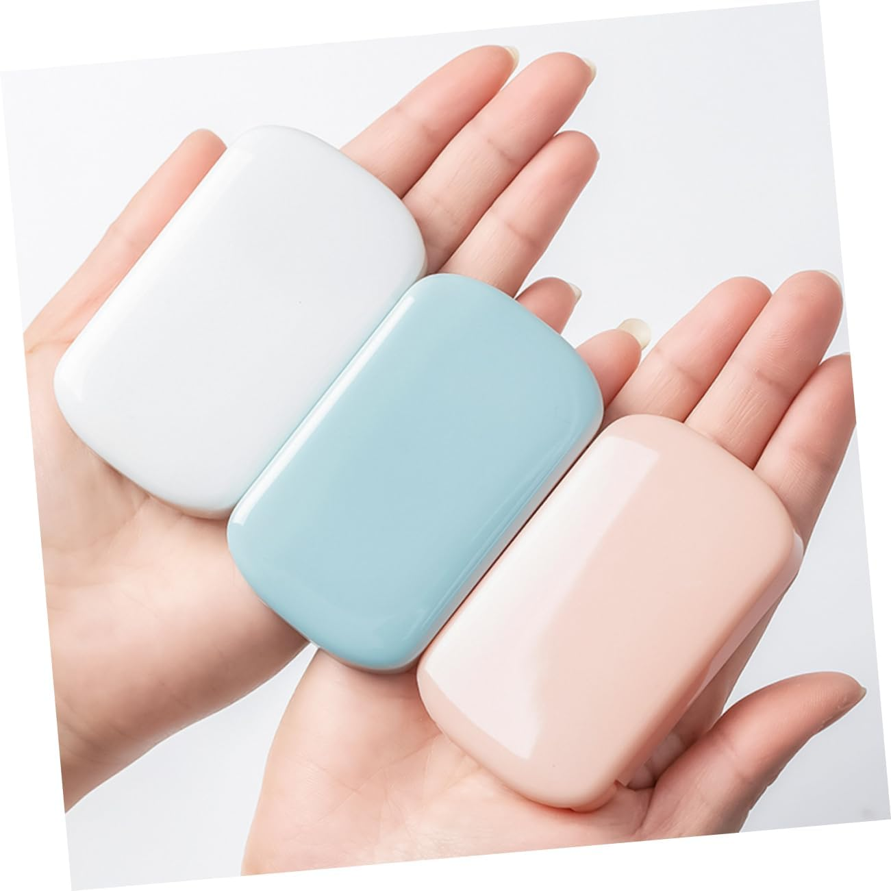 VANZACK Disposable Soap Paper Tablets 2Pcs White Cleaning Soap Sheets for Travel and Outdoor Use Portable Hand Washing Solution image number 3