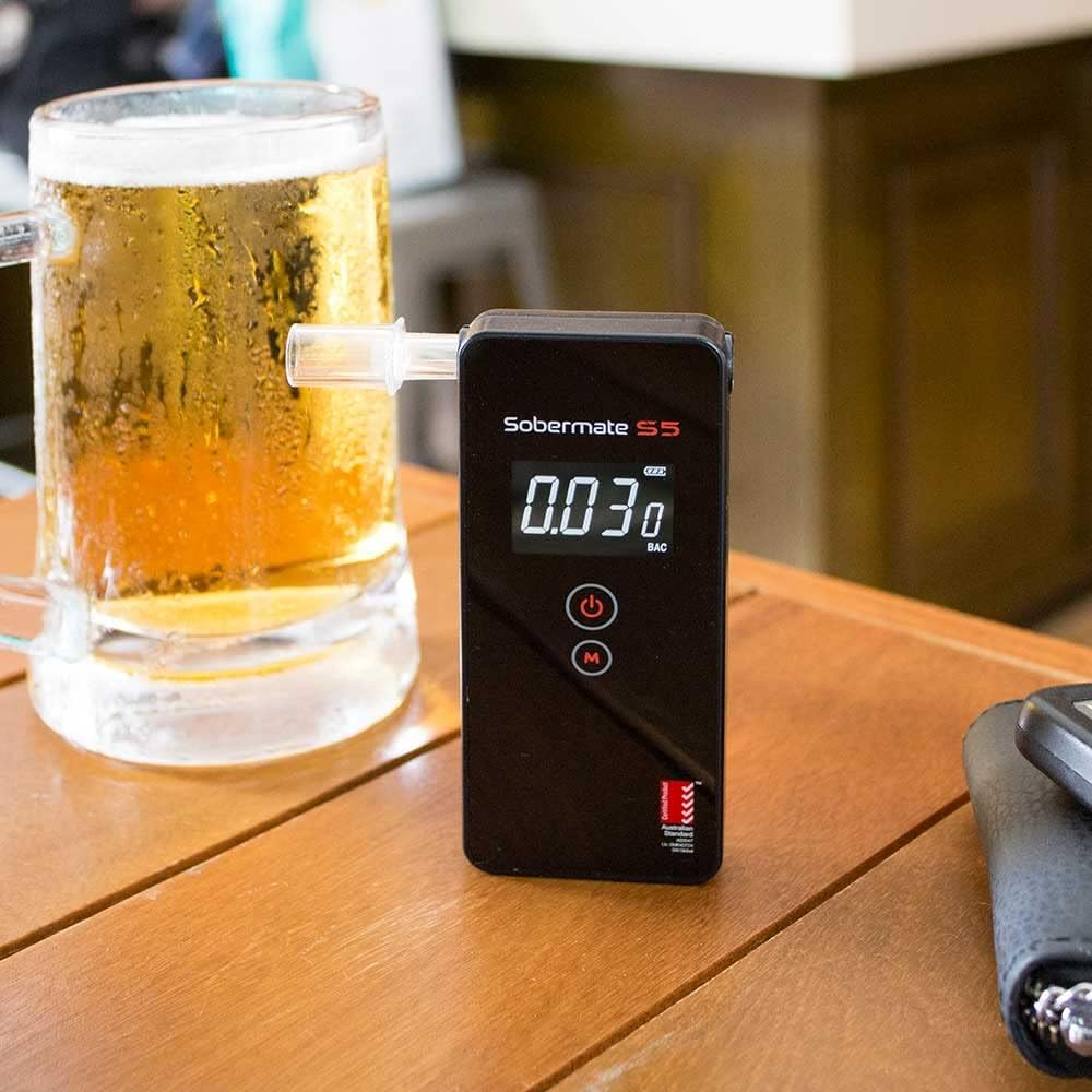 Sobermate S5 Personal Breathalyser Alcohol Tester