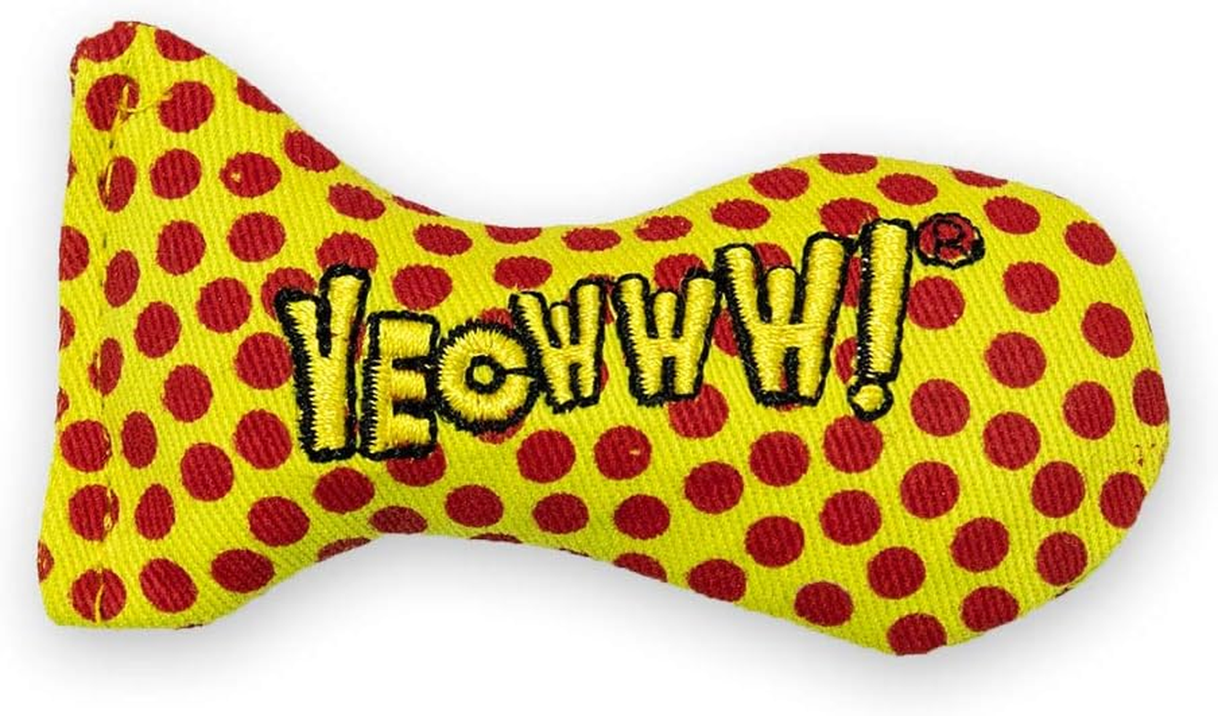 Yeowww Stinkies Catnip Toy, Dots