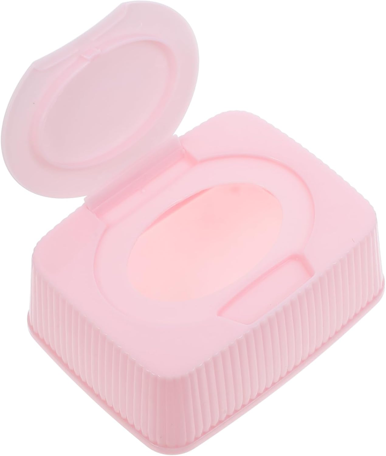 Wet Wipes Storage Box Pink Wipes Dispenser for Nursery Storage Organization