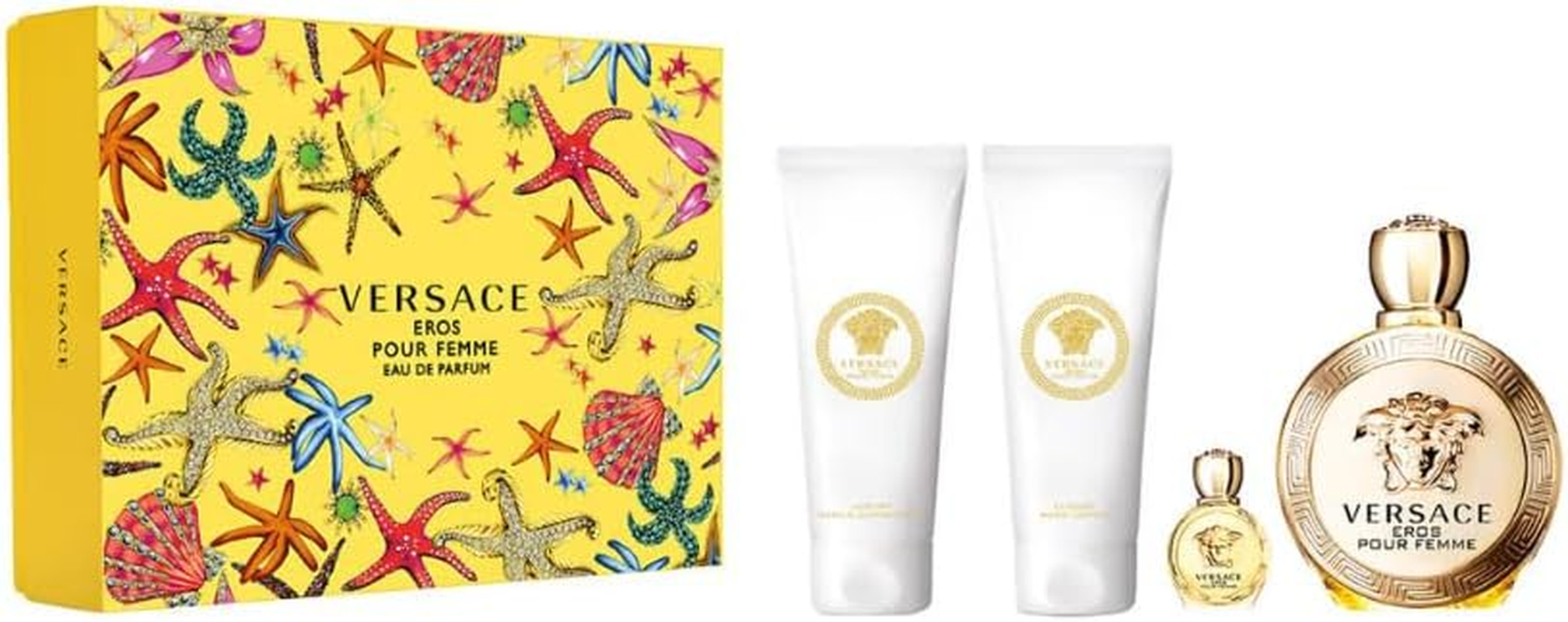 Versace Eros Pour Femme Eau De Parfum Set for Women