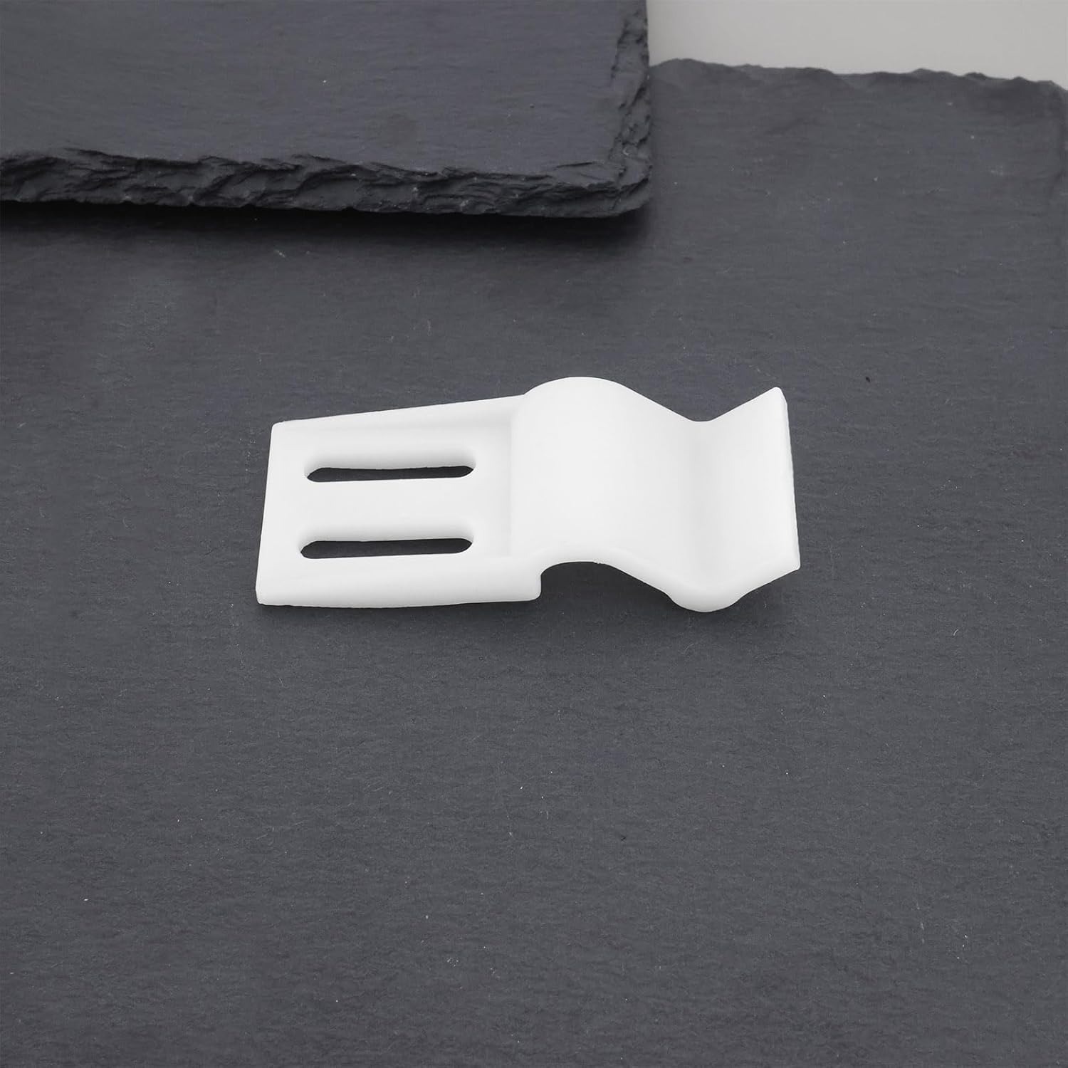 Emagtech 10Pcs Bath Panel Clips Acrylic Bath Board Clip Accessories for Modern Bathroom Accessories Installation 22X50X58Mm White image number 6