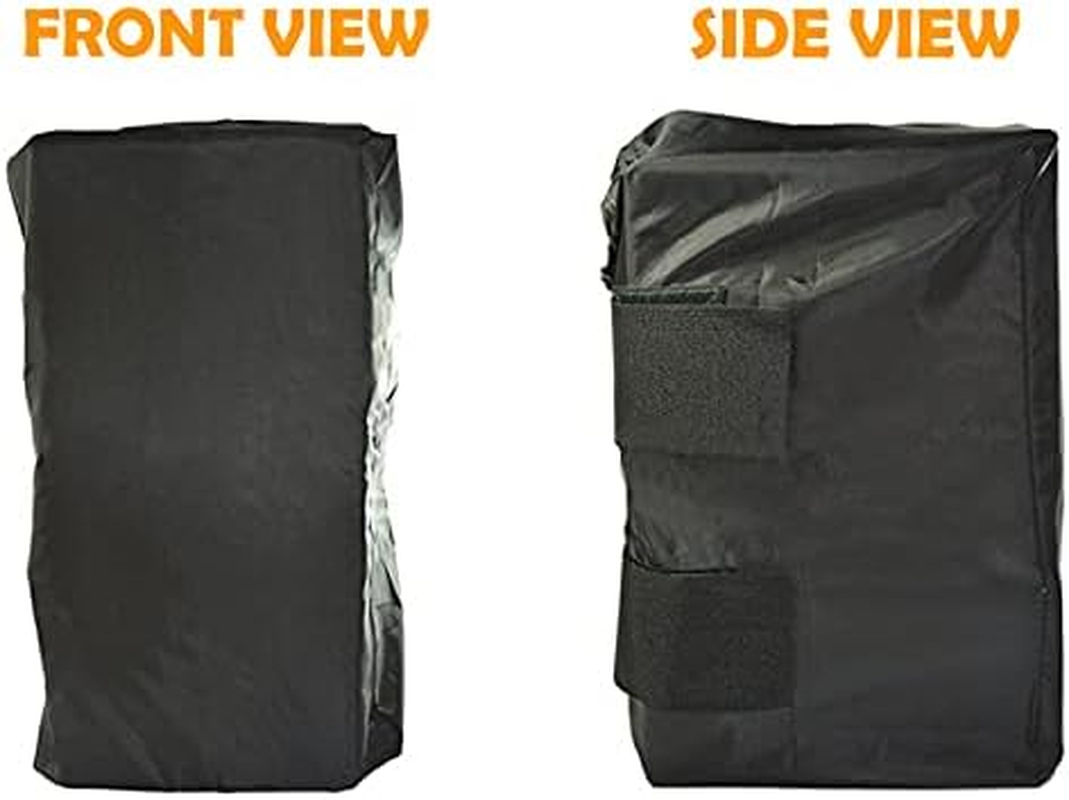 UCARE Speaker Covers Wall Mountable Waterproof Anti-Uv Speaker Covers for Indoor Outdoor Speakers Oxford Dustproof Patio Speakers Sound Stand Cover (One Cover) image number 1