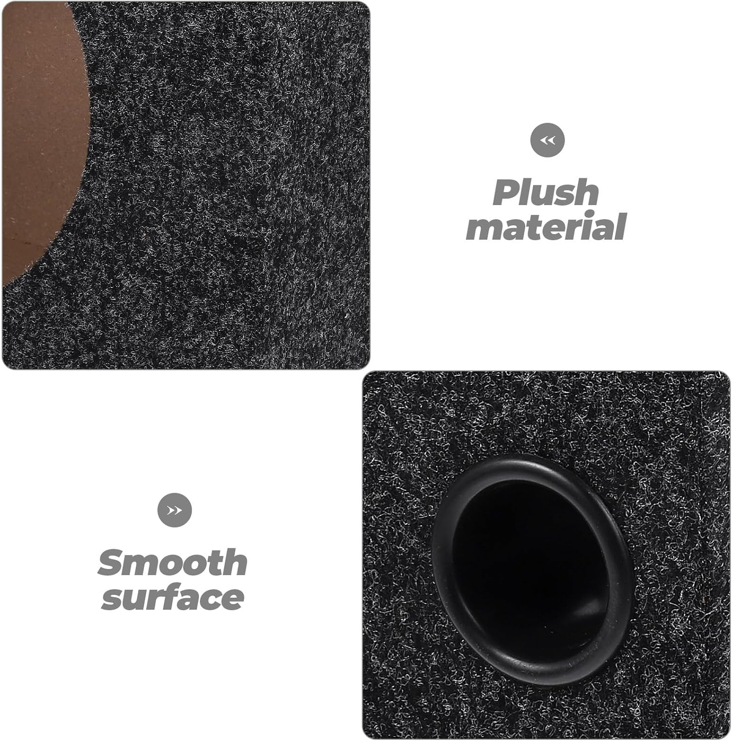 GANAZONO 8-Inch Wood Subwoofer Box with Sound-Absorbing Cotton, Portable Car Speaker Enclosure for Vehicle and Home Audio Upgrade image number 4