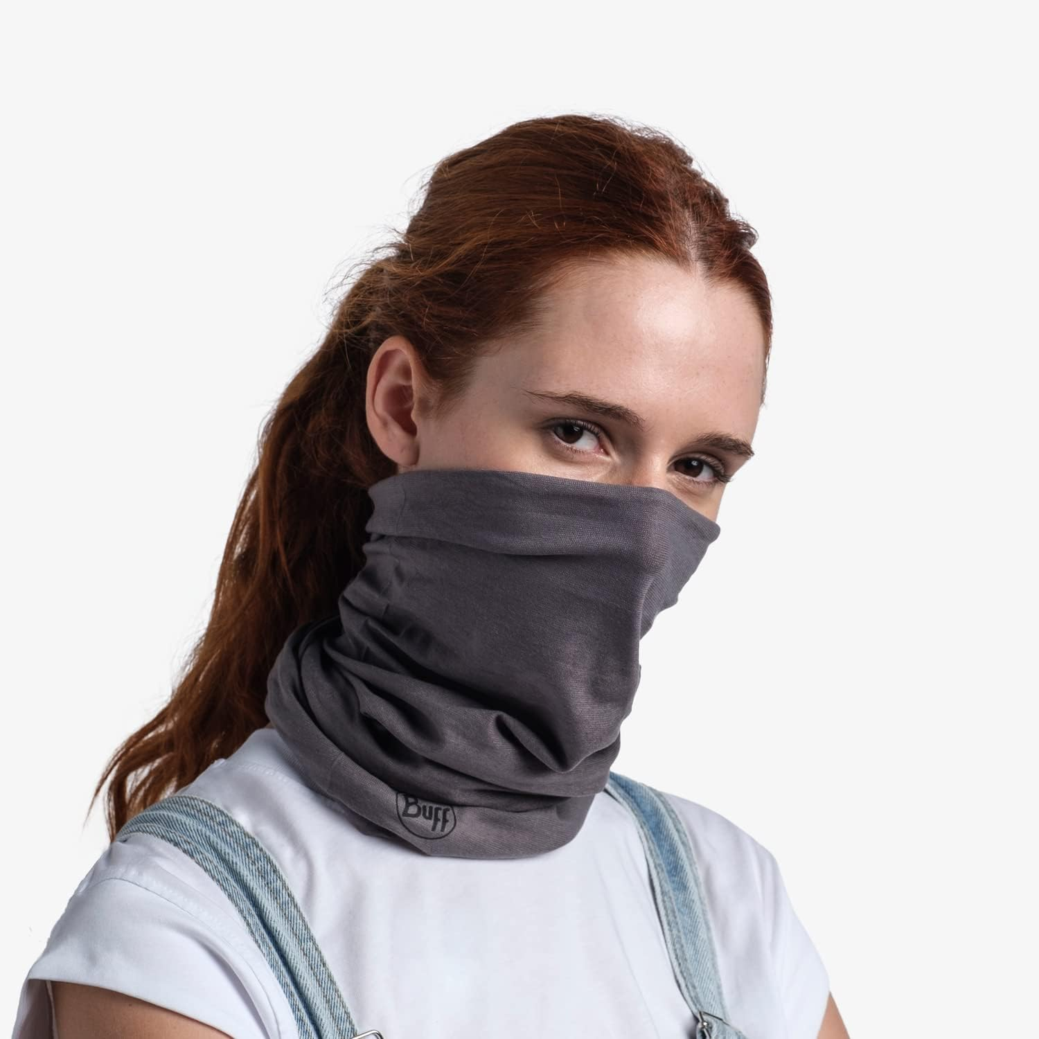 Buff Castlerock Grey Multifunctional Bandana Women/Men - Made in Spain image number 2