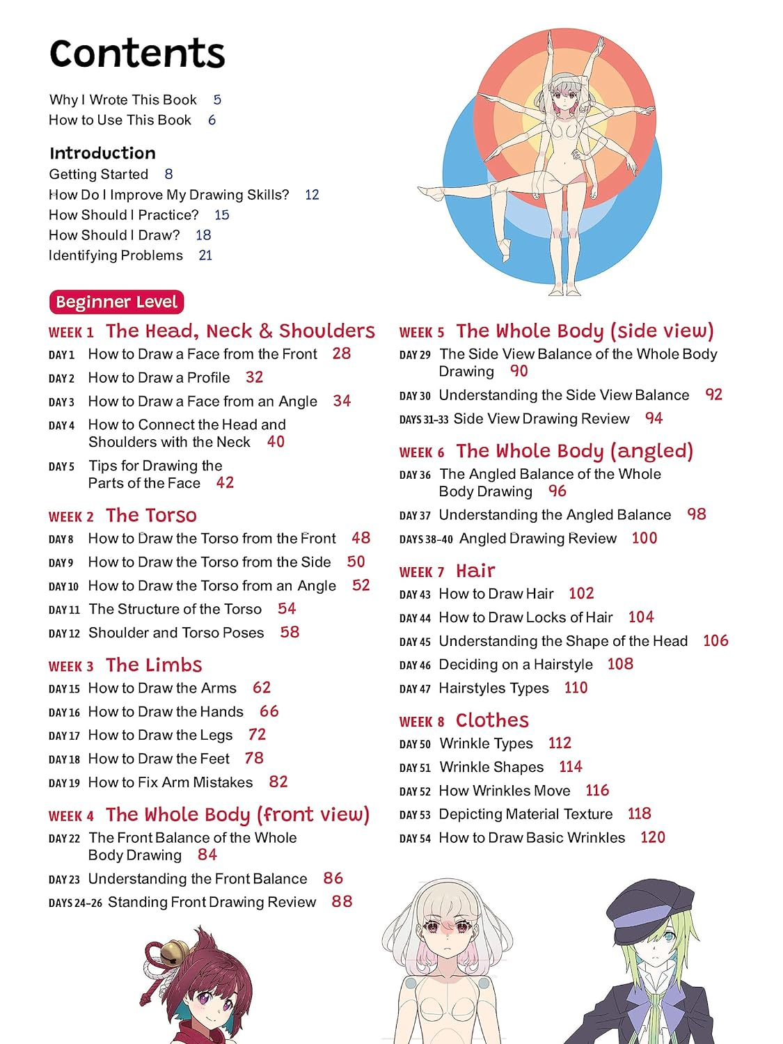 The Complete Guide to Drawing Manga & Anime: a Comprehensive 13-Week "Art Course" with 65 Clear and Easy Daily Lessons image number 5