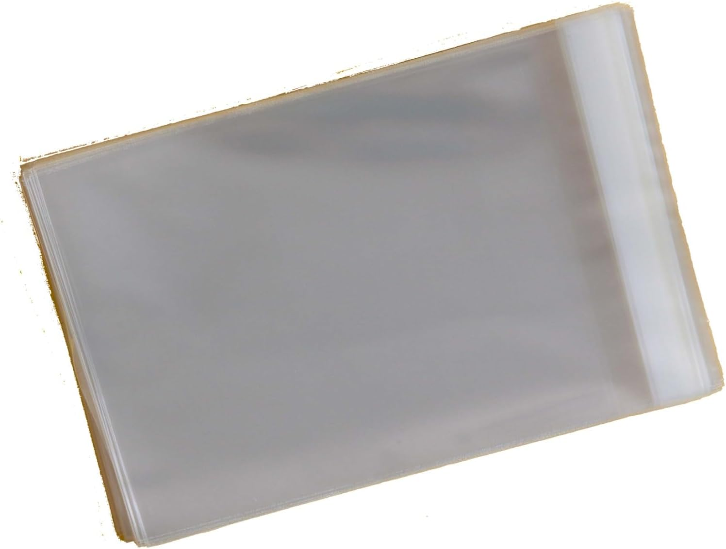 Celloexpress Multi C6-130Mm X 165Mm plus 40Mm Self Seal Flap - 30 Micron Cellophane Clear Display Bags for Holding up to 10 C6 Cards & Envelopes - Small Cello - Pack of 100 image number 2