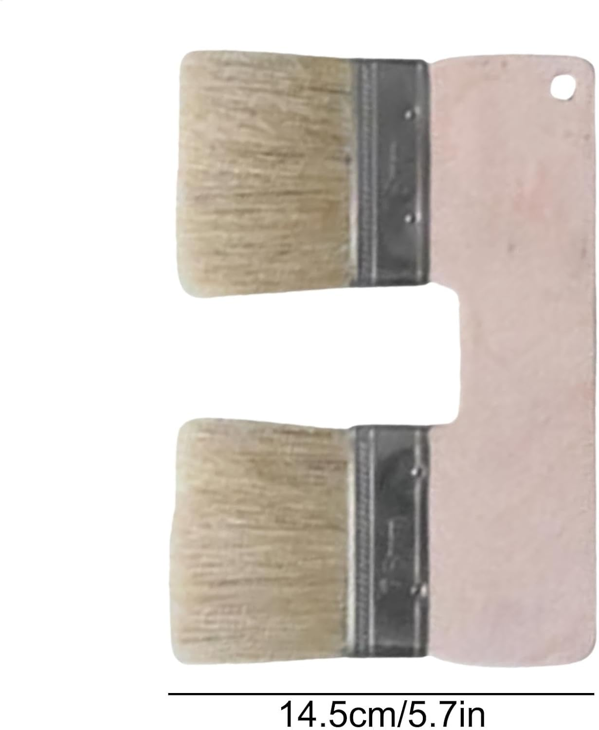 Double Brush, Acrylic Paint Brushes | 3" Brush Art Mural Tools Texture Brush Acrylic Paint Brushes image number 1