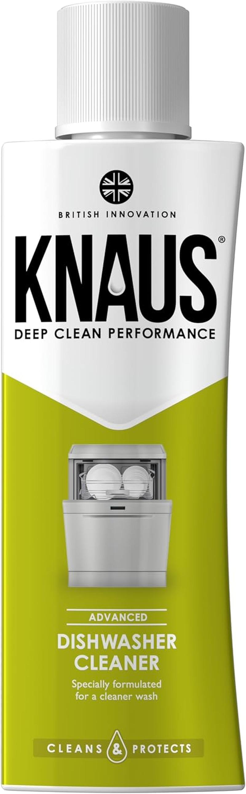 KNAUS Dishwasher Cleaner, 300Ml - High Performance Appliance Cleaner, Removes Grime & Limescale, Deep Cleans to Degrease and Deodorise Your Dishwasher image number 1
