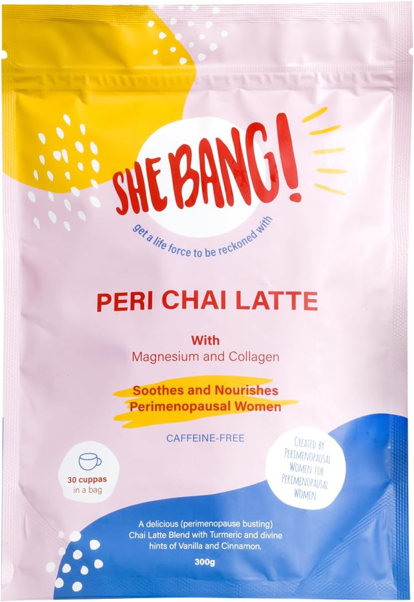 Shebang! Woman Peri Chai Latte with Magnesium and Collagen - Soothes and Nourishes Perimenopausal & Menopausal Women image number 2