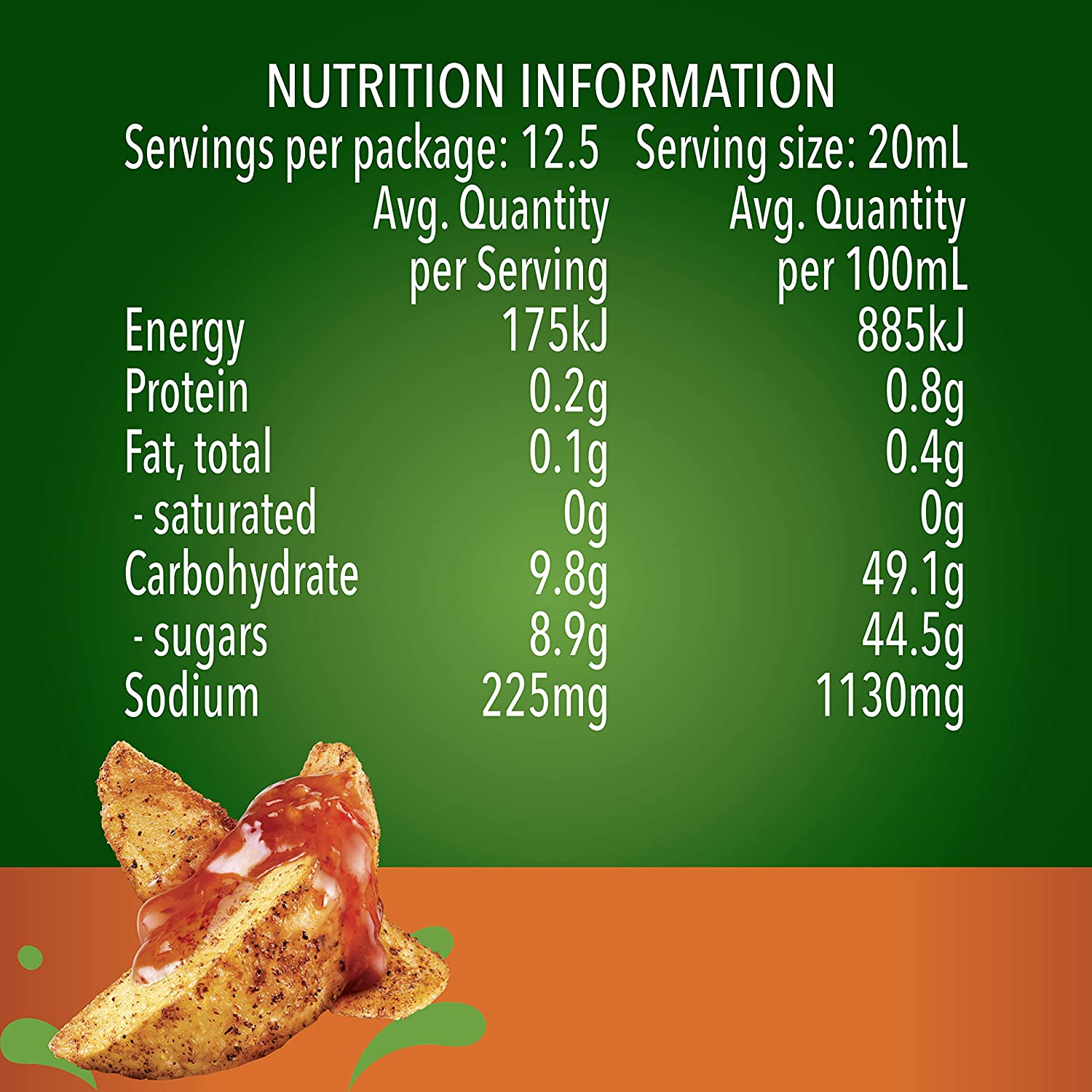 Fountain Sweet Chilli Sauce Dipping and Marinade Fountain Sauces 250Ml