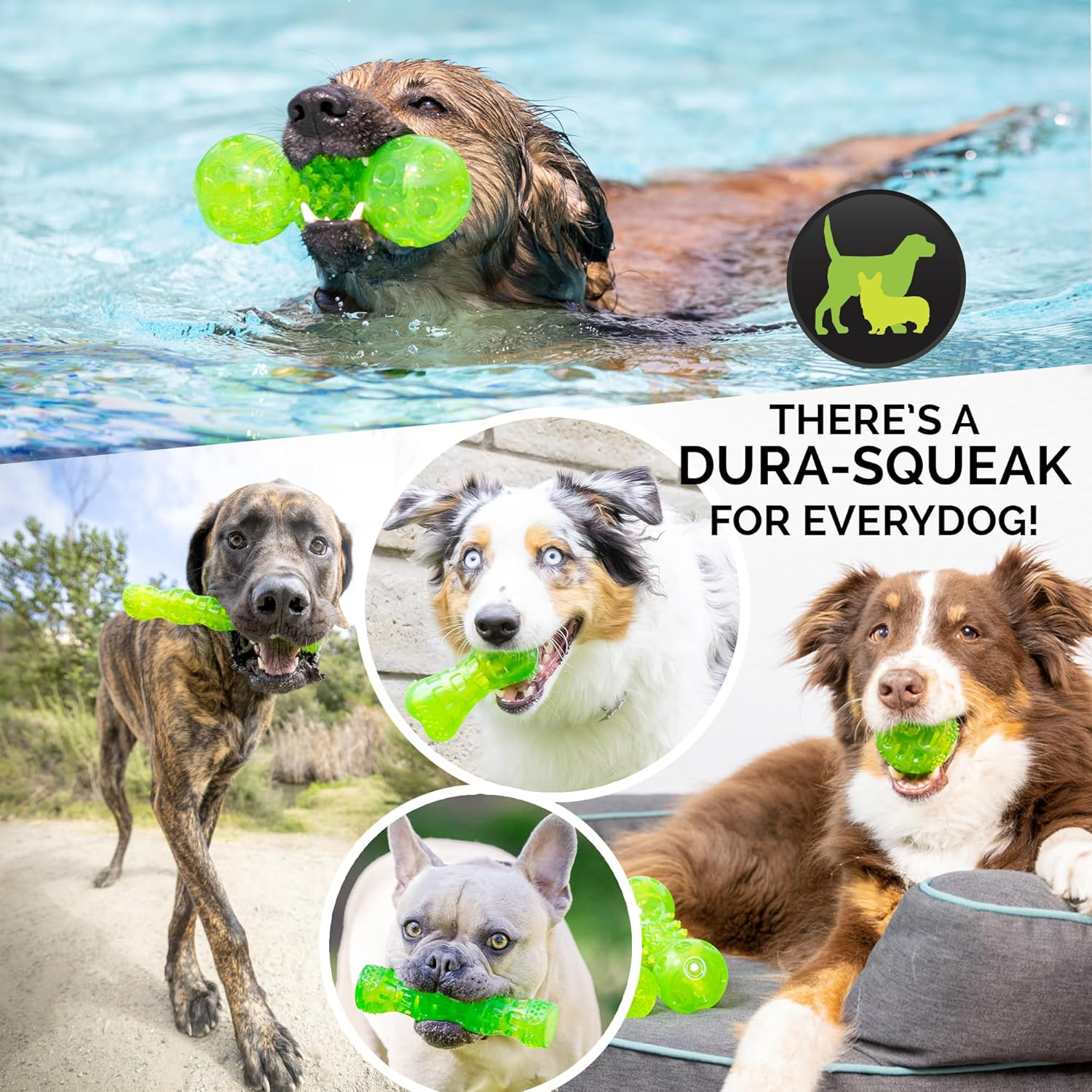 Hyper Pet Dura-Squeaks Stick Dog Toy, Large image number 6