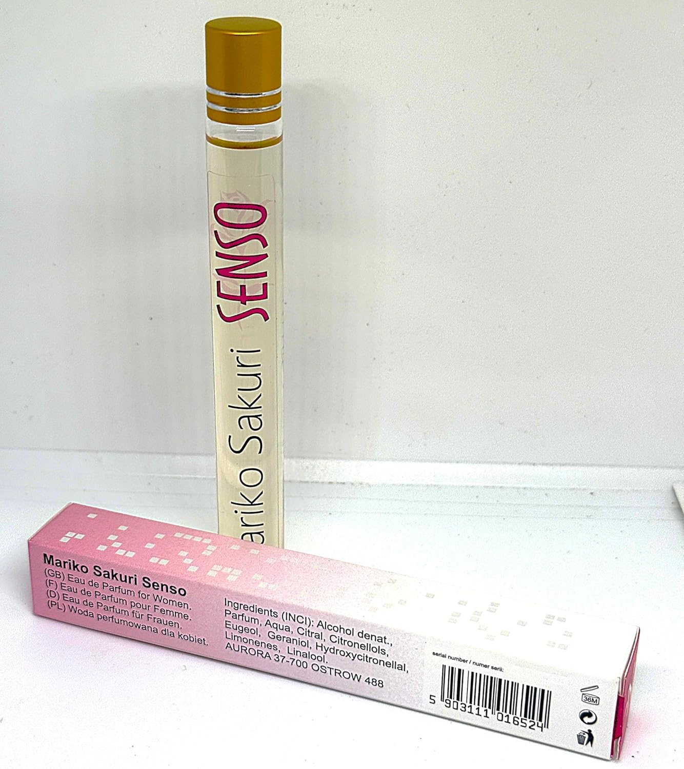 Mariko Sakuri SENSO Roll-On Perfume for Women 15Ml &ndash; Sexy Japanese Fragrance with Peony, Rose, Amber & Musk &ndash; Elegant, Floral & Seductive Scent Designed to Attract Male Attention Naturally image number 6