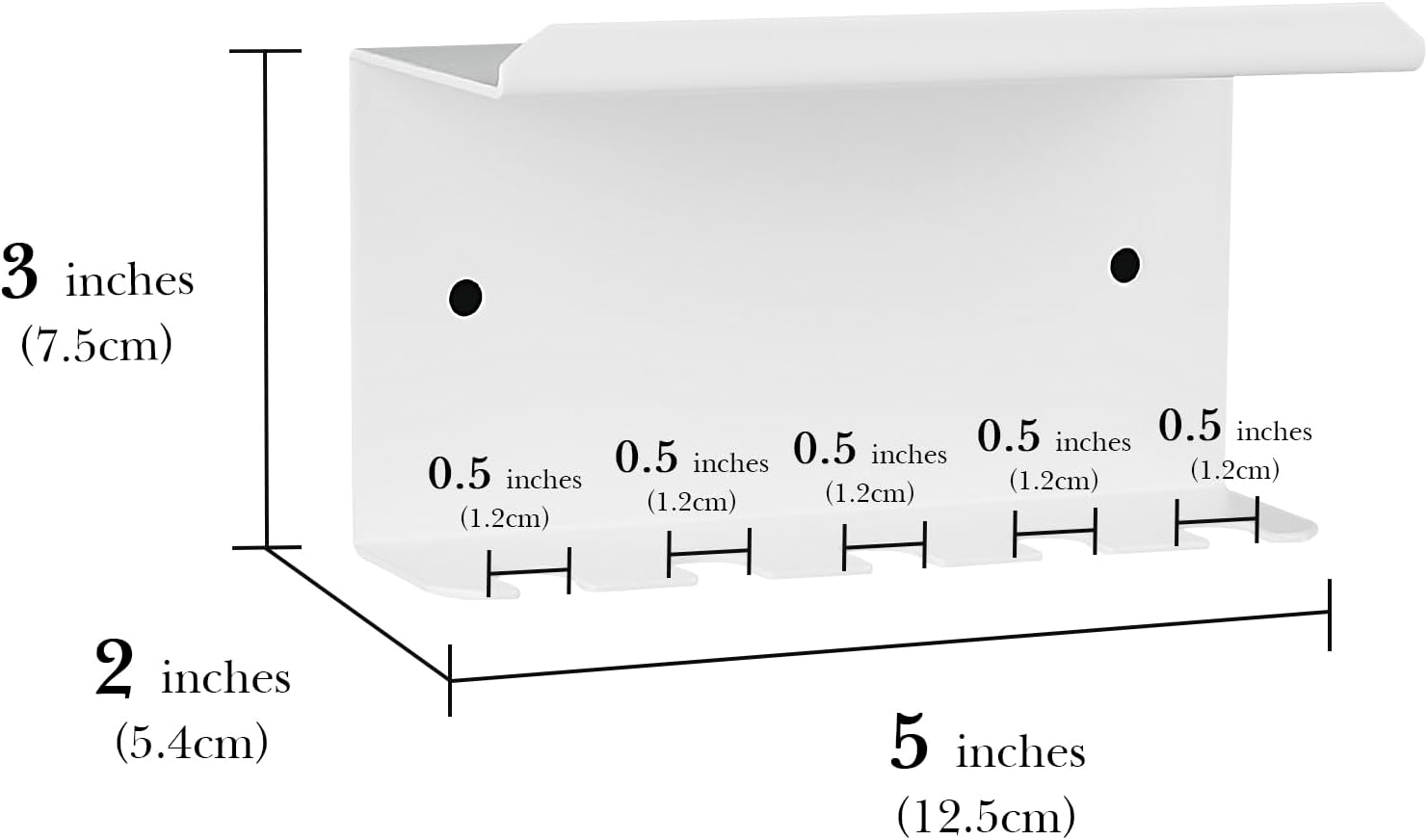 Linkidea Wall Mounted Toothbrush Holder, Electric Toothbrush Holder Aluminum Self Adhesive Electric Toothbrush and Toothpaste Dispenser for Bathroom Shower Washroom (White) image number 6