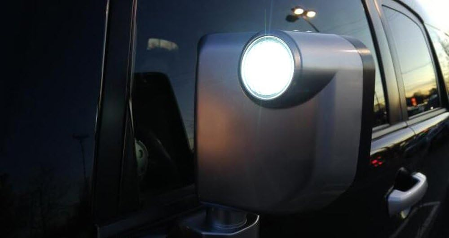 Ijdmtoy (2) Xenon White 4-SMD High Power LED Side Mirror Replacement Bulbs for 2007-2014 Toyota FJ Cruiser image number 3