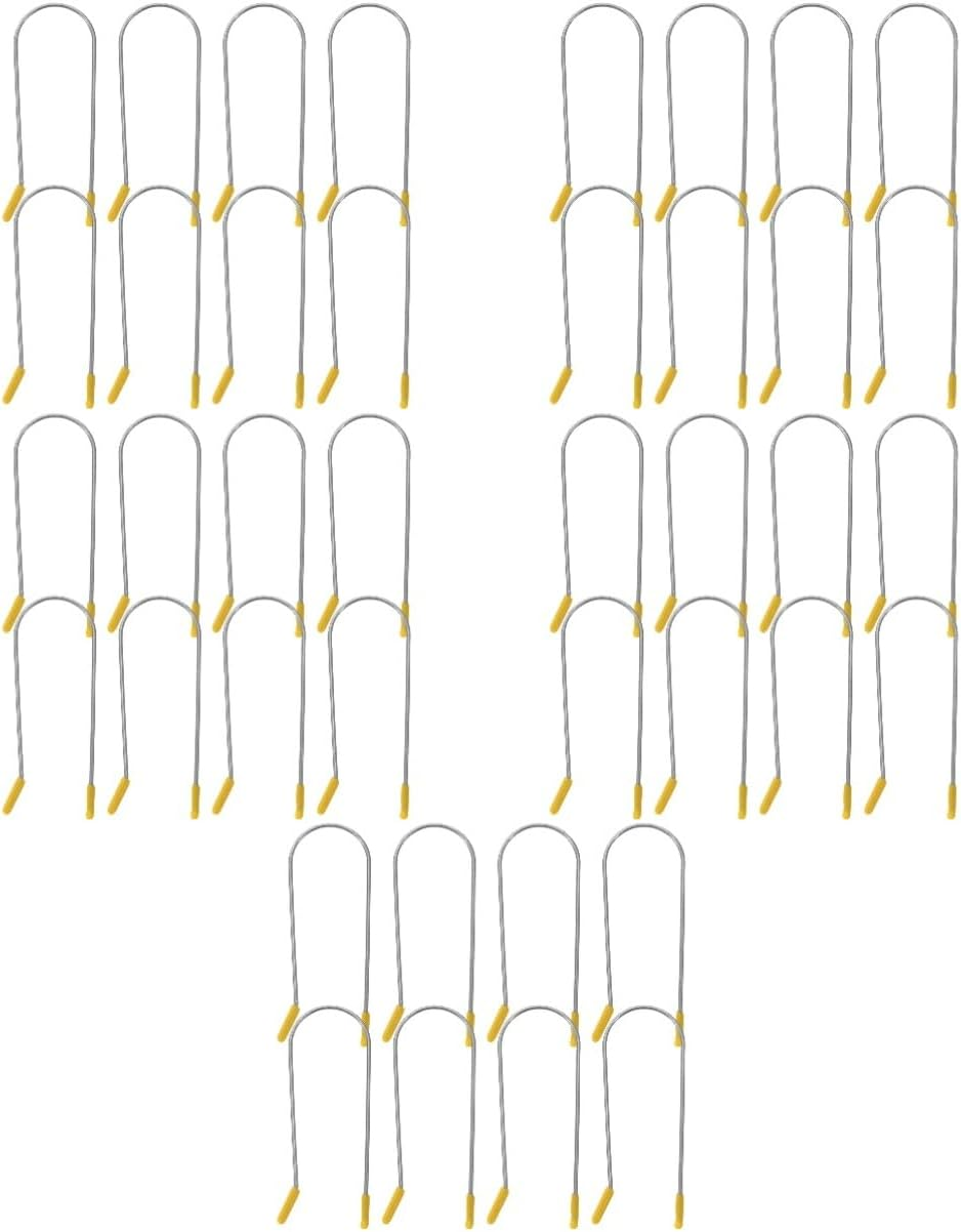 MERRYHAPY 5Sets Hot Roller Securing Pin Replacement Clips for Hair Rollers Easy to Use 16Pcs*5 image number 5