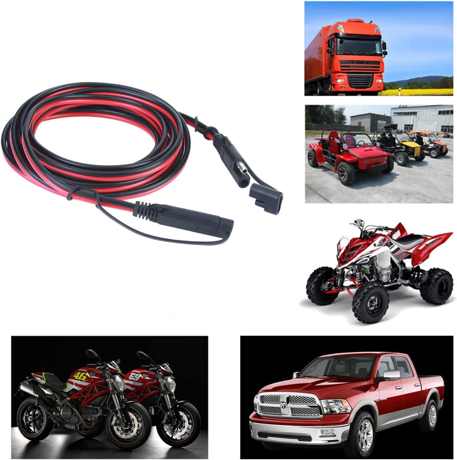 SAE to SAE Extension Cable 25Ft image number 5