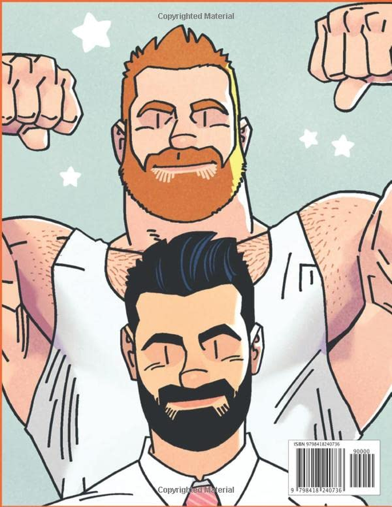 Gay Coloring Book for Adults: Adult Gay Coloring Books with 30+ Hot and Sexy Gay Coloring Pages for Relaxation and Stress Relief image number 1