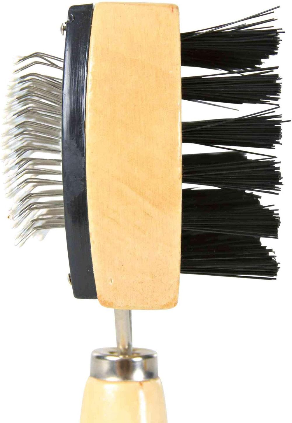 Trixie Wooden Double Sided Dog Brush, 18 X 10 Cm, Pack of 4 image number 1