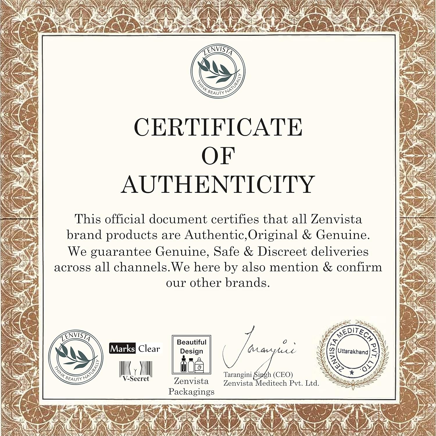 Zenvista 10Ml Amber Color Glass Bottle with Gold Color Cap, Multi Purpose - (Pack of 5) image number 6