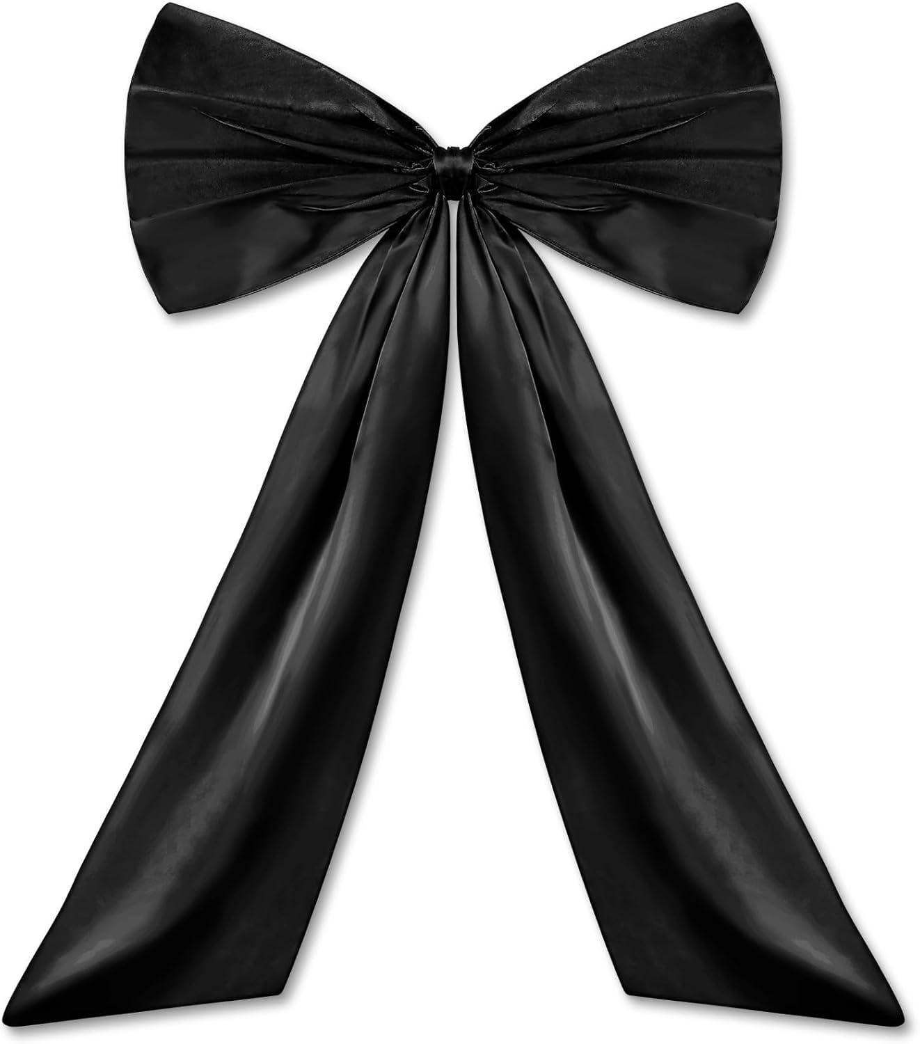 YUYWWAN Large Satin Bow, 60 X 90 Cm Gift Bow, Large, Exquisite Bow Decoration, Satin Bows Large for Party Decoration, Wall Decoration, Wedding, Home Decoration (Pink)