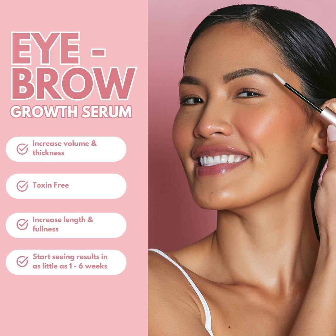 Lash Therapy Australia Eyebrow Growth Serum for Thicker, Fuller Brows (Not Eyelash Serum) image number 5