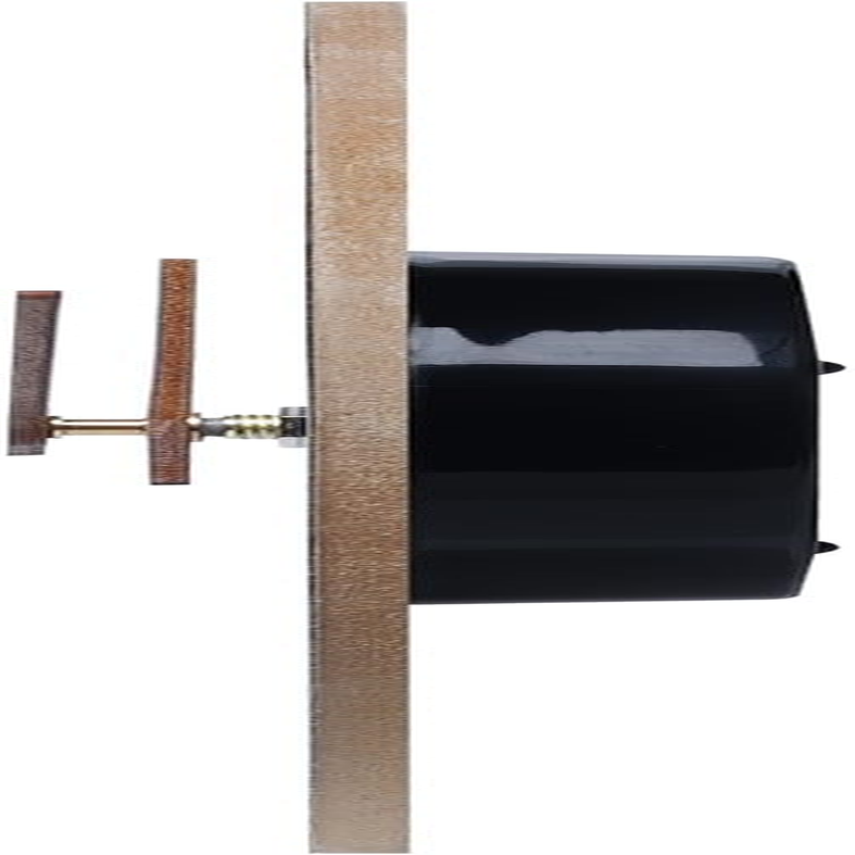 Wall Clock 10 Inch Grey Silent Non Ticking Wall Clocks Battery Operated - Simple Minimalist Wooden Clock Decorative for Kitchen,Home,Bedroom,Living Room, Office image number 3