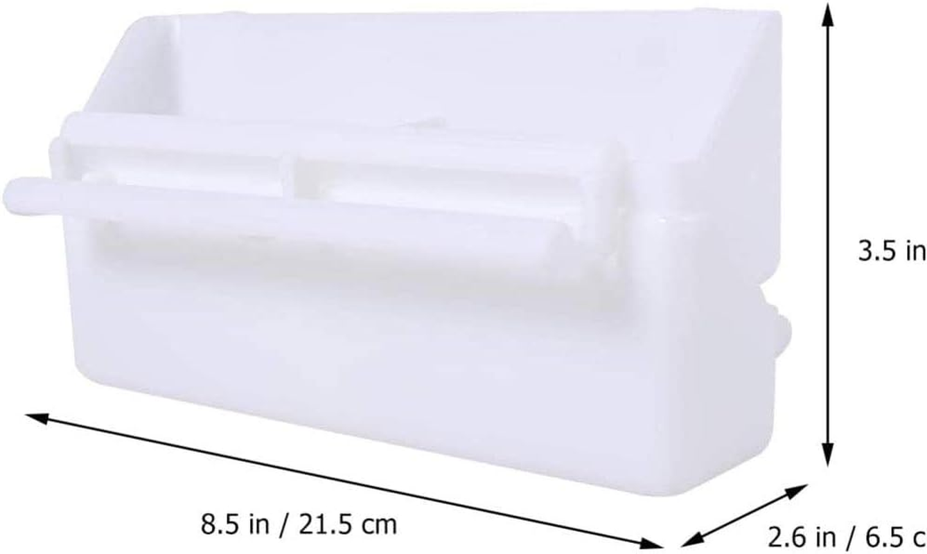 [2 Pack] Seneme Bird Water Dispenser for Cage, Bird Food Feeder for Cage, Bird Food Bowl Cups, Bird Waterer Food Feeder, Birds Dispenser Feeder, Hanging Food Feeder for Cage with 1 Feeder Accessories image number 2