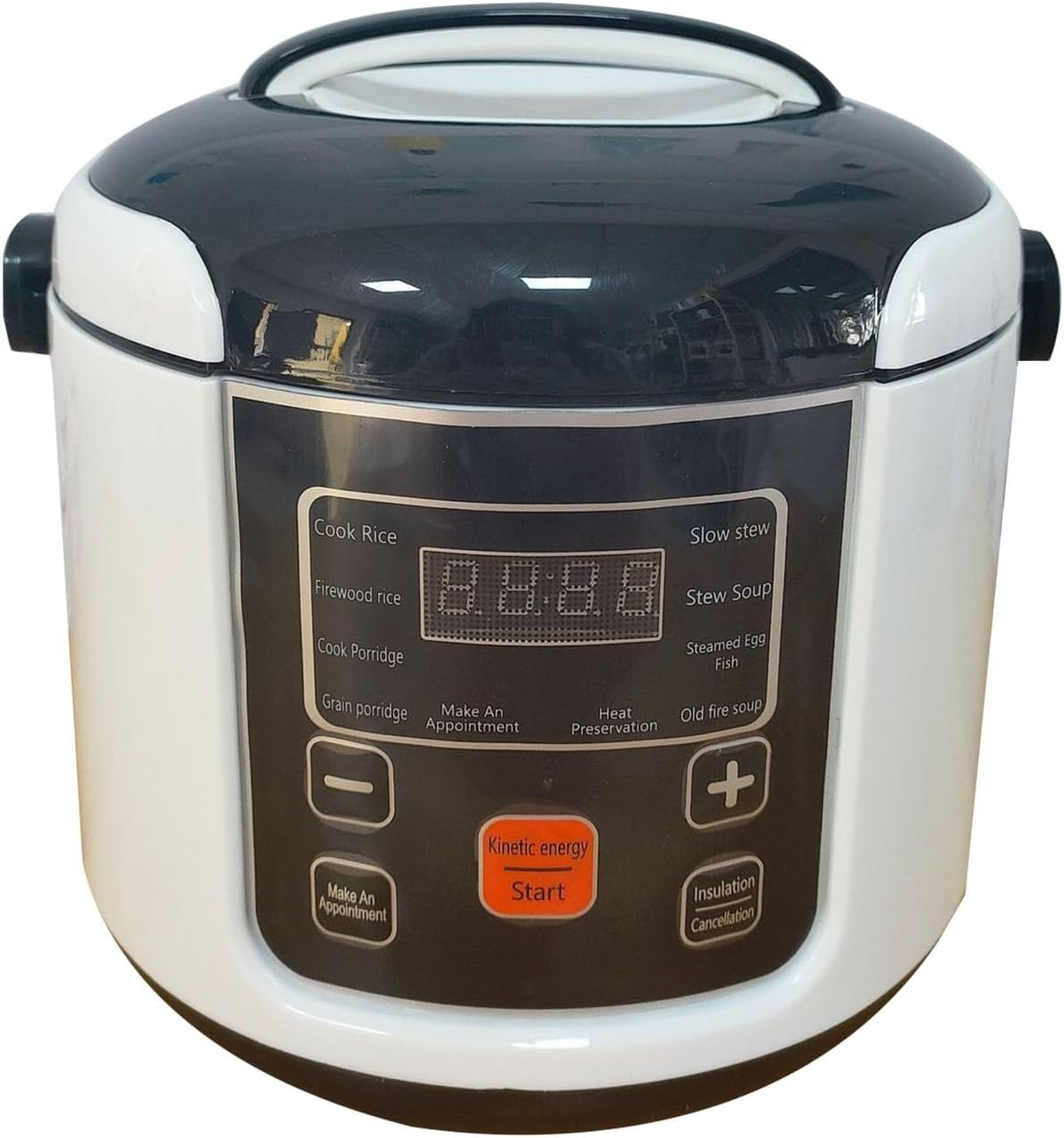 Portable Rice Cooker, Mini Rice Cooker Keep Warm Function for Trucks (12V) image number 1