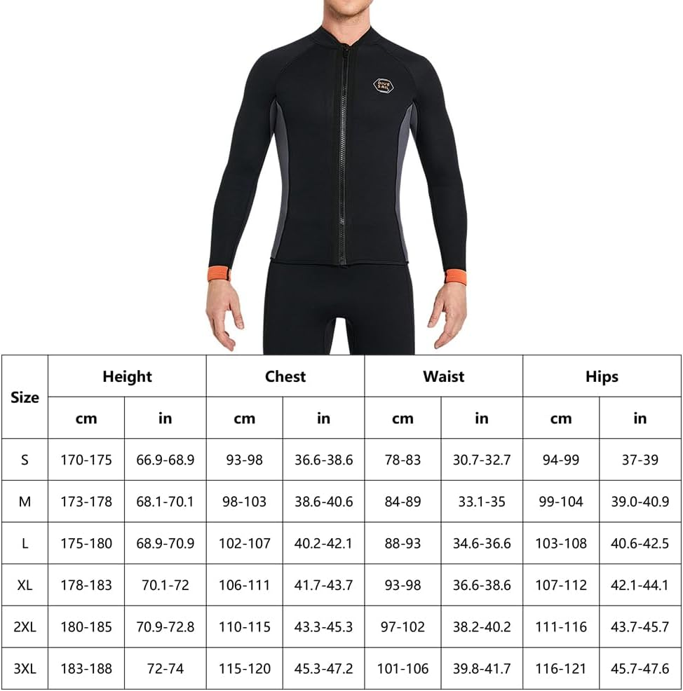 Wetsuit, 3Mm Neoprene Wetsuit Pants Men Surfing Pants Keep Warm Diving Pants for Swimming Surfing Diving image number 3