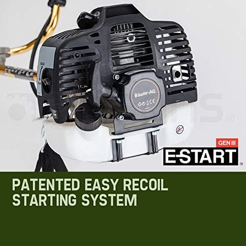 Baumr-Ag 65Cc Brushcutter Whipper Snipper Trimmer Brush Cutter Multi Pole Tool image number 3