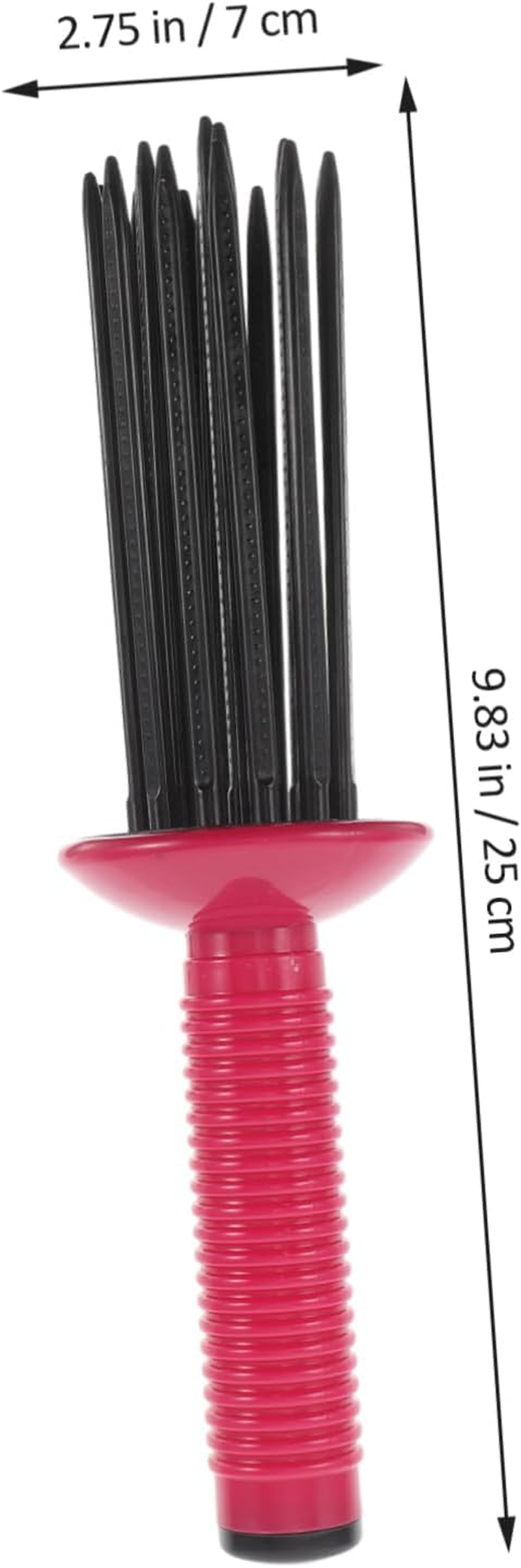 PACKOVE Fluffy Curling Comb for Curly Hair Styling Comb Hair Brush Slip Hairstyling Brush image number 1