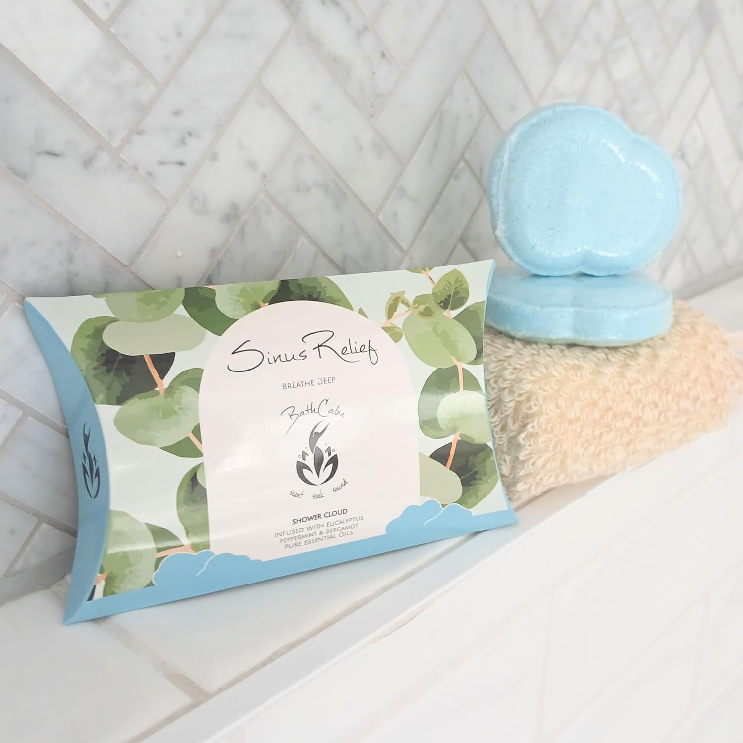 Bathcalm - Shower Cloud Sinus Relief 150 G image number 2