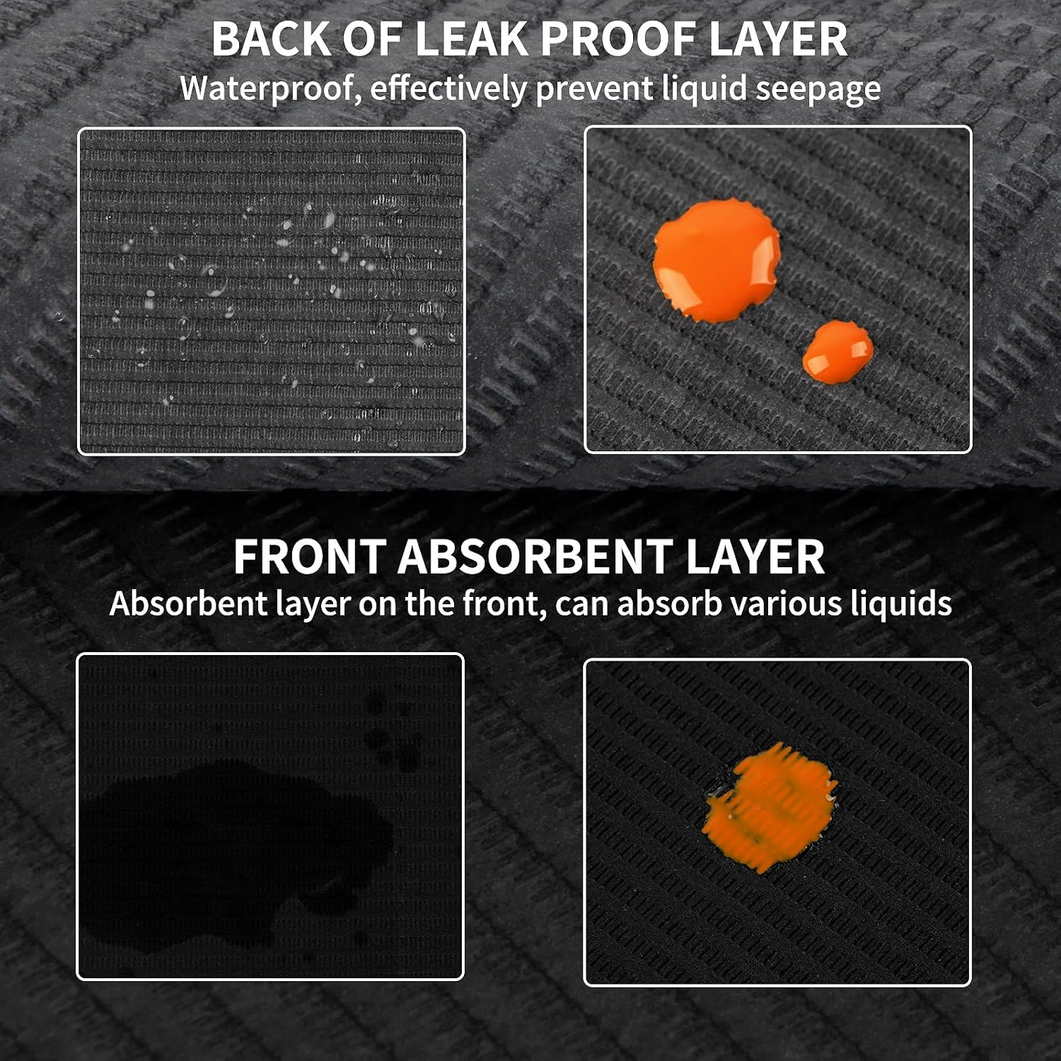 50PCS Disposable Nail Art Table Towels Mat 13" X 17" Pads for Nail Decoration Kit,Nail Art Accessories(Black) image number 3