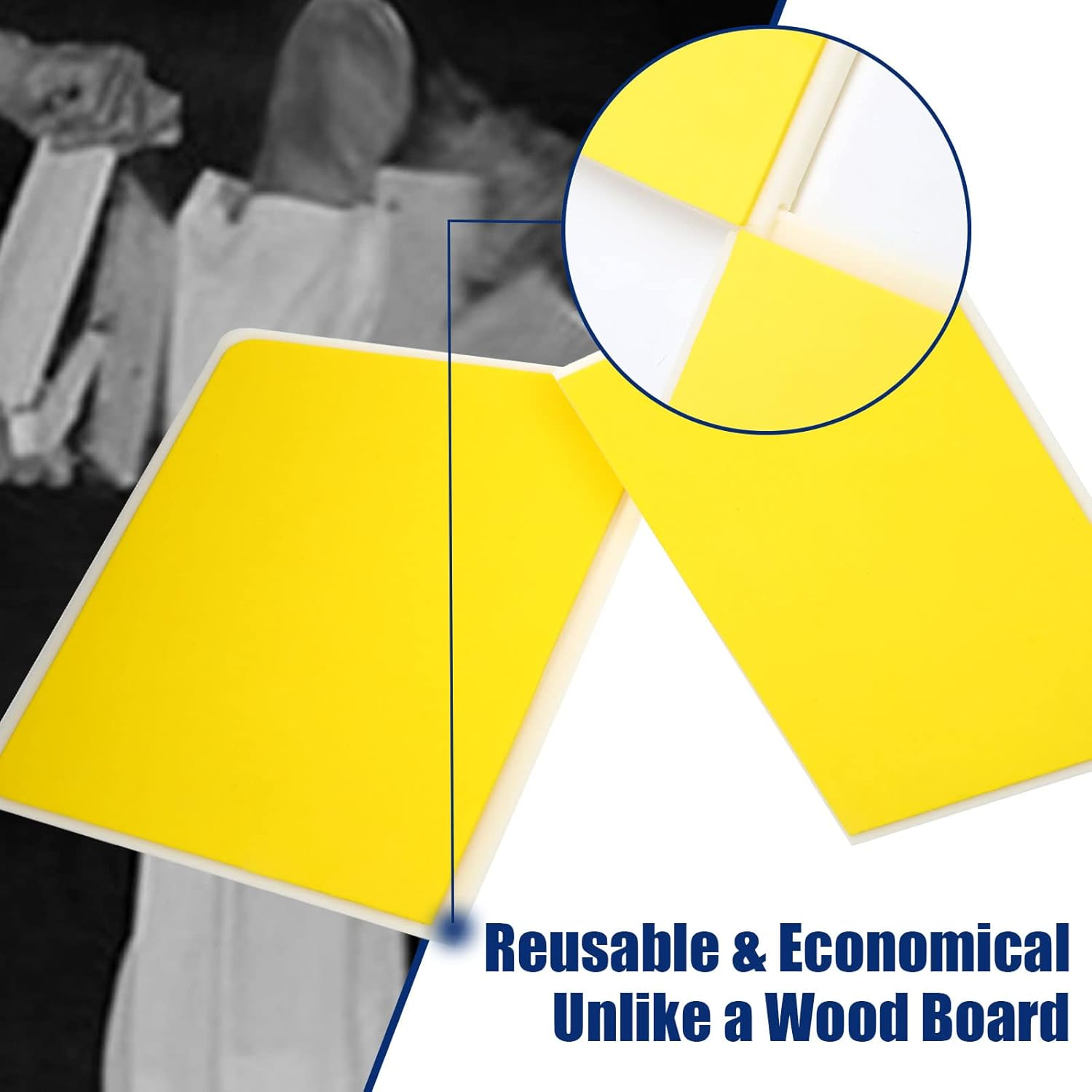 Savita 4Pcs Rebreakable Boards Martial Arts, Taekwondo Karate MMA Boards with 4 Difficulty Levels Breaking Boards EVA Boxing Equipment for Adults, Kids for Ninja Training Practice image number 3