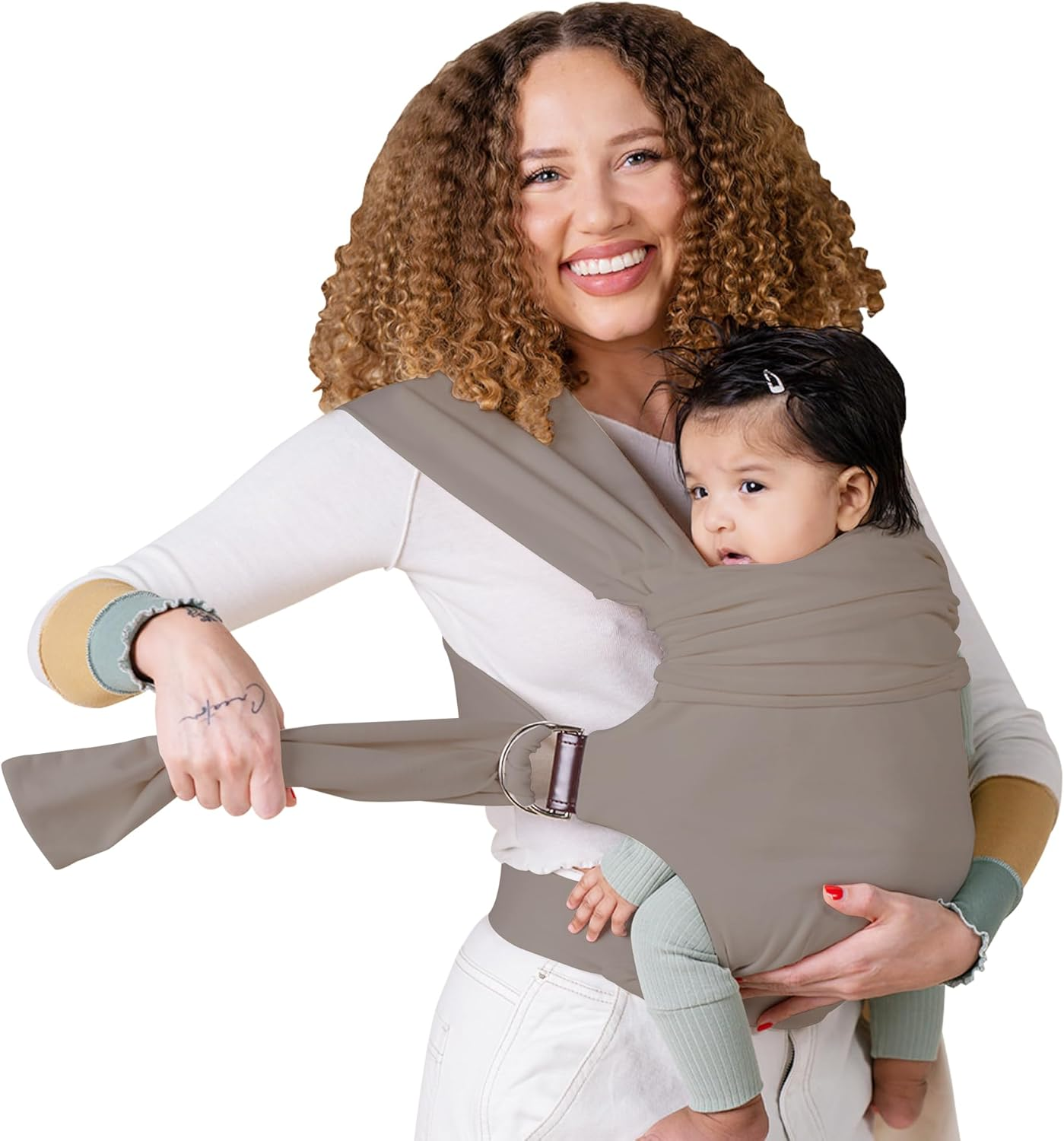 Lalabu Simple Wrap | Baby Carrier | Baby Wrap | Babywearing (Natural)