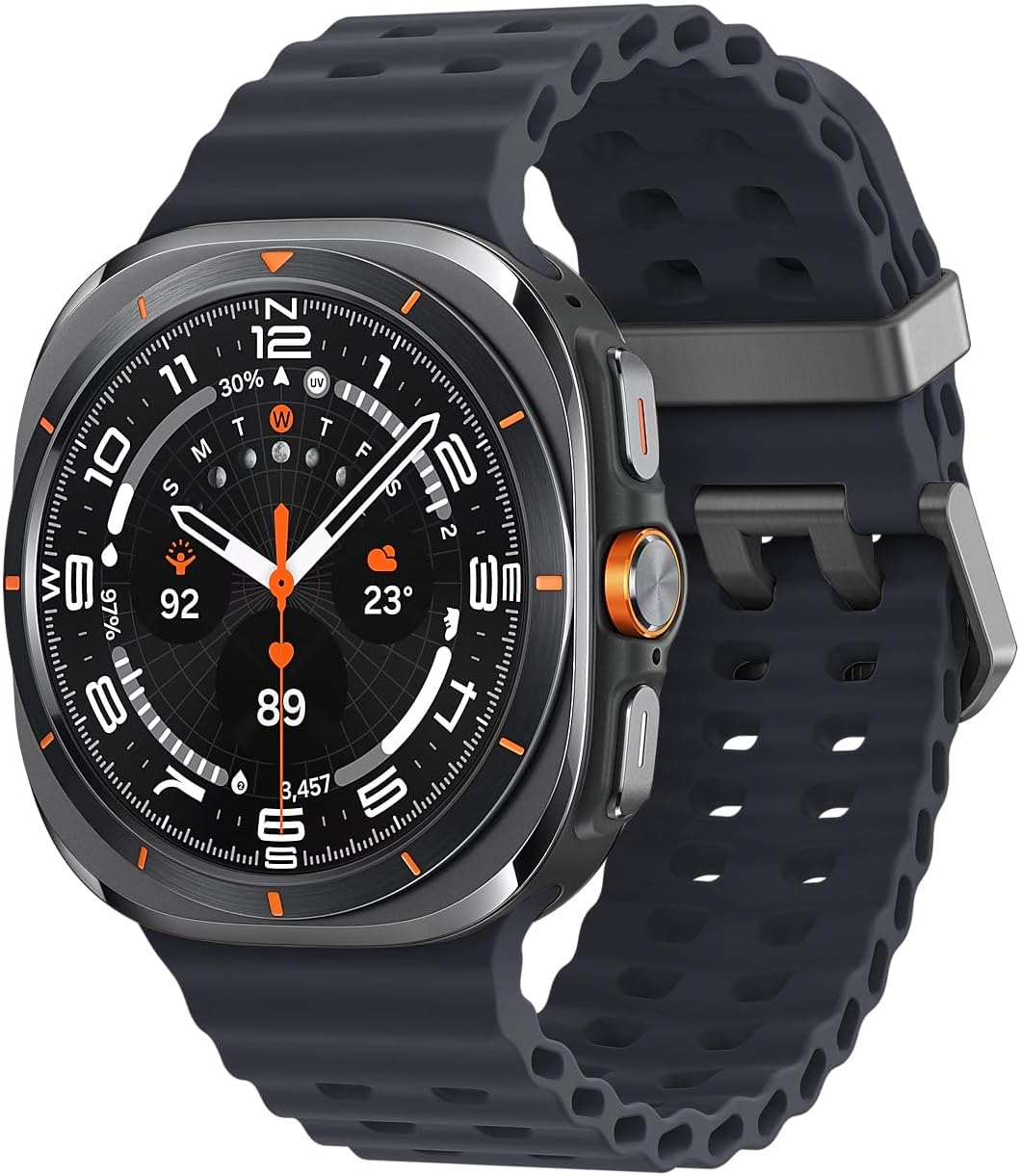 Ocean Bands for Samsung Galaxy Watch Ultra 2/Ultra 2025 2024 Women Men,Silicone Breathable Bracelet Wristband for Samsung Galaxy Watch 8/7 Ultra 47Mm