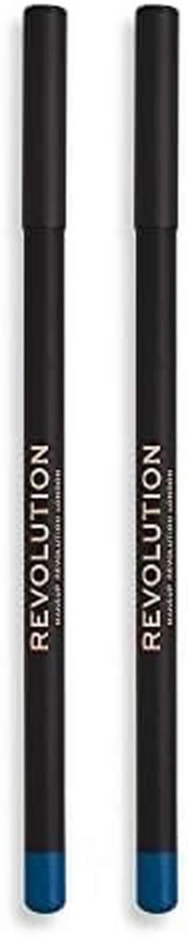 Revolution Kohl Eyeliner 1.3 G, Aqua (Pack of 2)