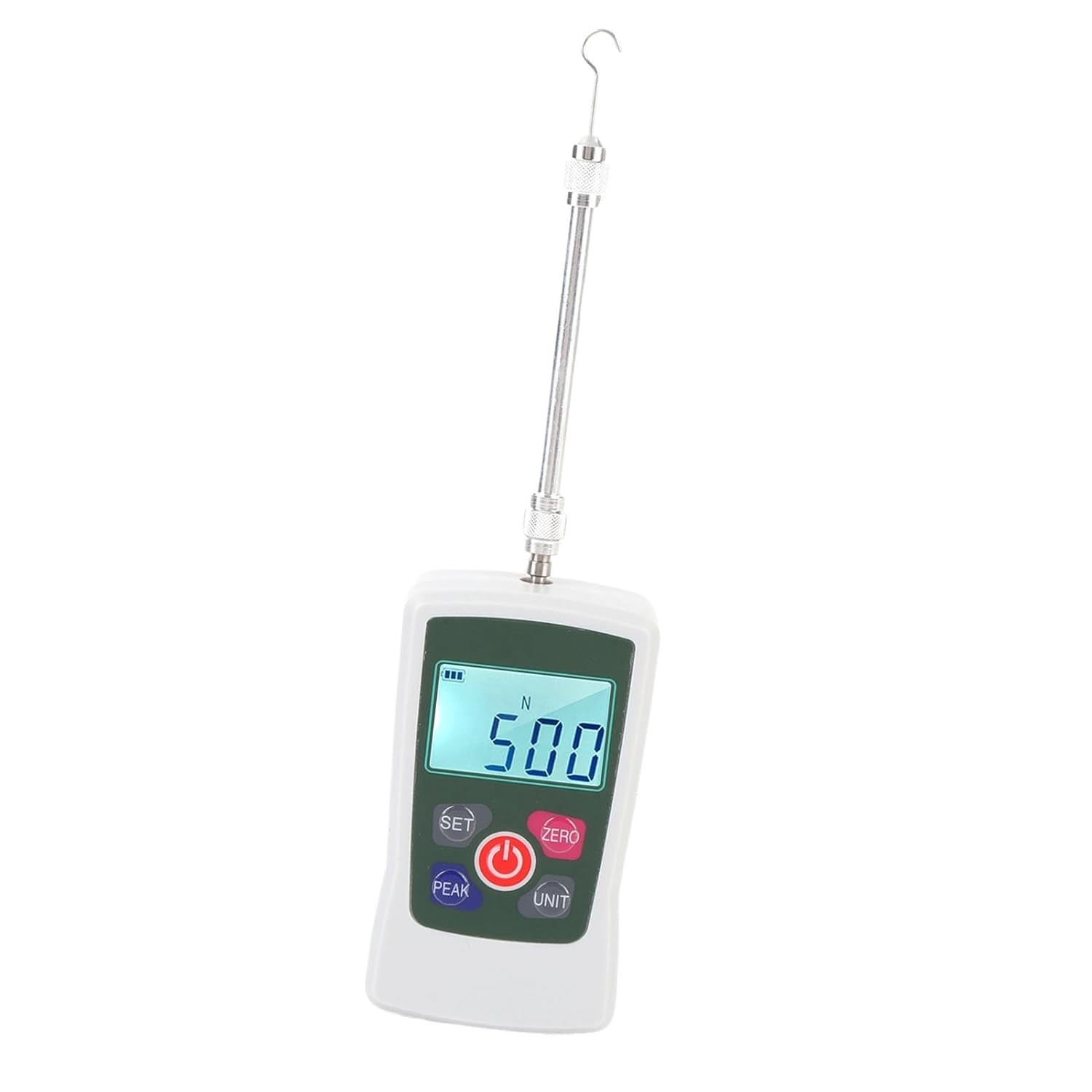 Generic Digital Force Meter 50N Push Pull and Pull Meter, Handheld Pressure Thrust Dynamometer with N, Kg, Lb, Oz, Storage Box/Cover, Auto Power Off image number 4