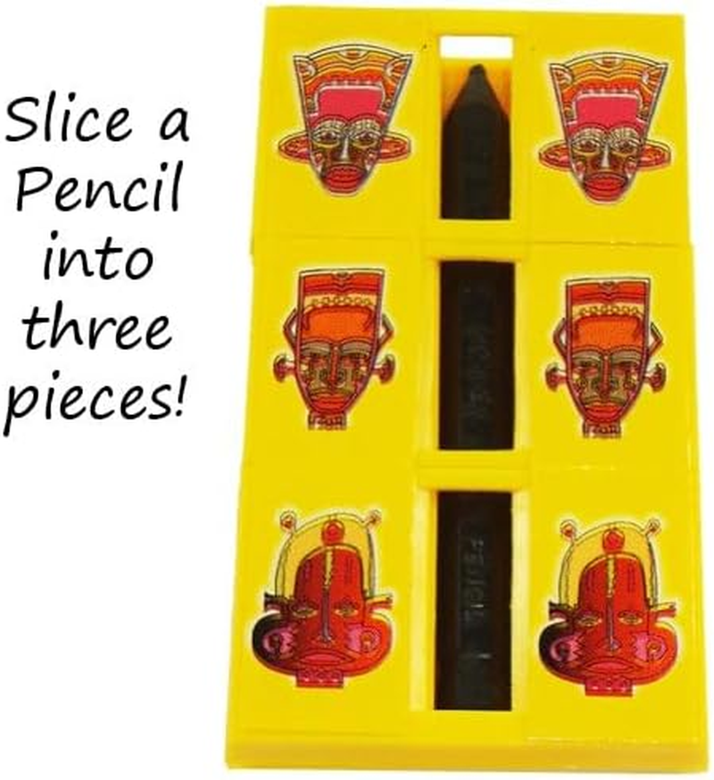 Milesmagic Magician'S Zig Zag Pencil | Close up Classic Cut & Restore Gimmick | Real Magic Trick for Kids Show, Street, or Stage Performance image number 1